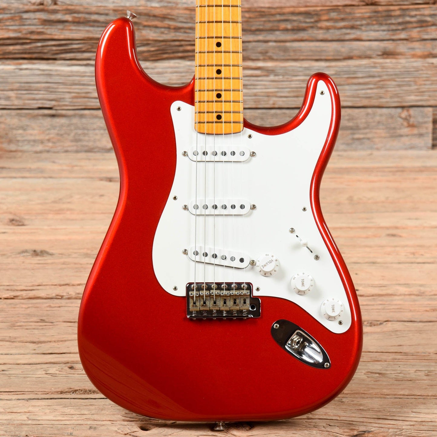 Fender Classic Series 50s Stratocaster Lacquer Candy Apple Red 2018 Electric Guitars / Solid Body