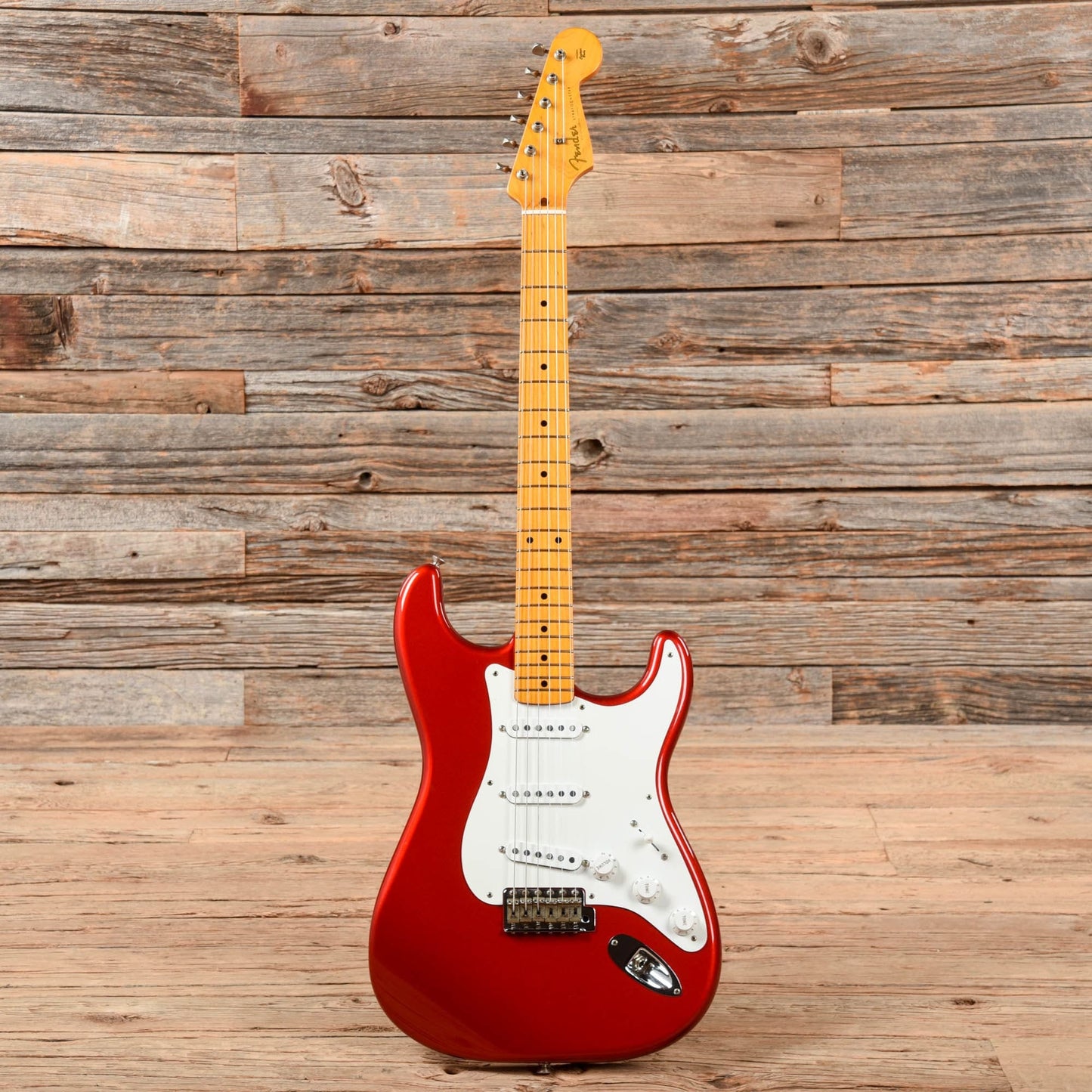 Fender Classic Series 50s Stratocaster Lacquer Candy Apple Red 2018 Electric Guitars / Solid Body