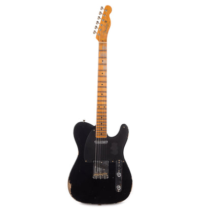 Fender Custom Shop 1952 Telecaster "Chicago Special" Relic Aged Black Electric Guitars / Solid Body