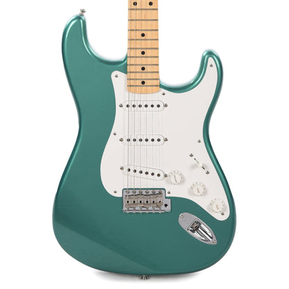 Fender Custom Shop 1955 Stratocaster "Chicago Special" Deluxe Closet Classic Faded British Racing Green Electric Guitars / Solid Body