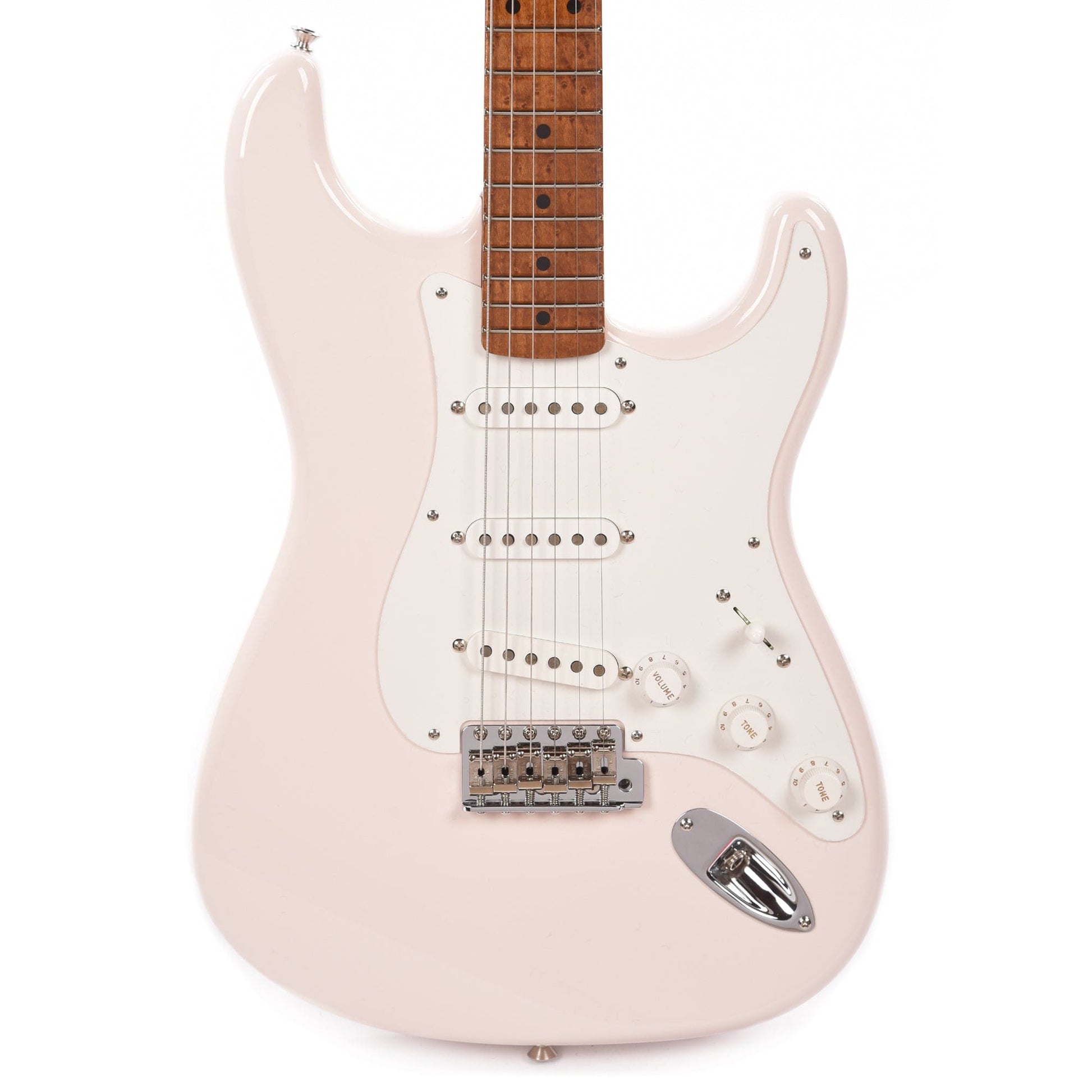 Fender Custom Shop 1955 Stratocaster "Chicago Special" NOS Faded Shell Pink w/3A Roasted Birdseye Neck Electric Guitars / Solid Body