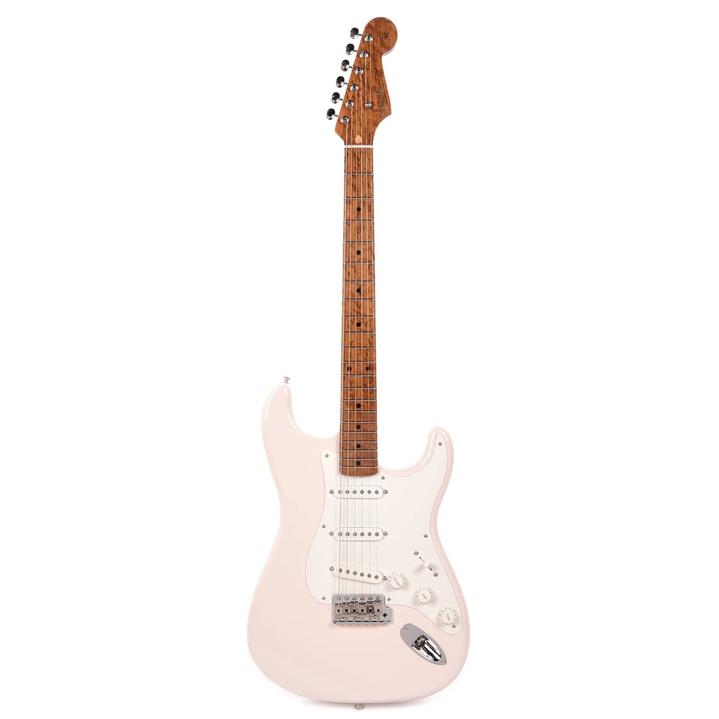 Fender Custom Shop 1955 Stratocaster "Chicago Special" NOS Faded Shell Pink w/3A Roasted Birdseye Neck Electric Guitars / Solid Body