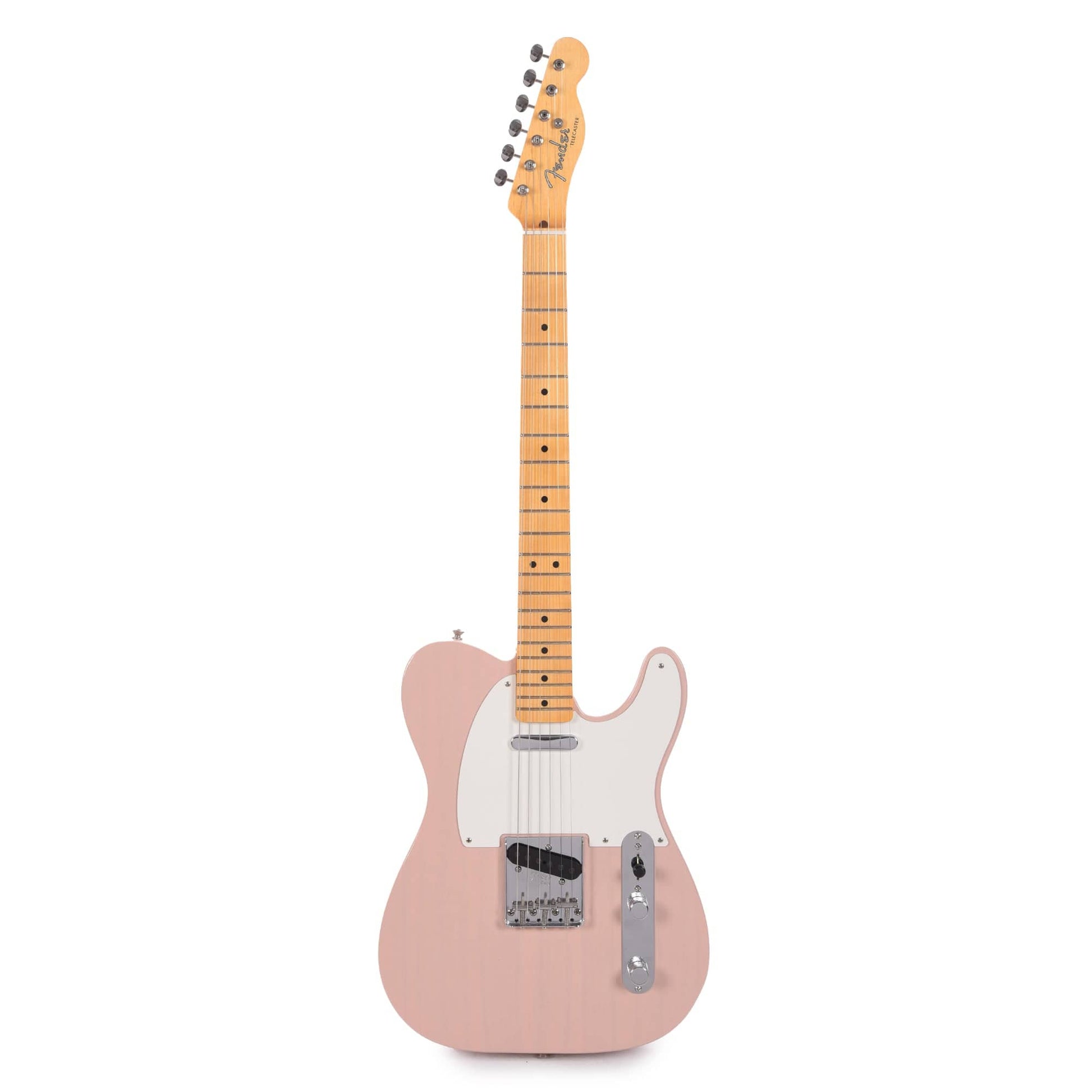 Fender Custom Shop 1955 Telecaster "Chicago Special" Deluxe Closet Classic Faded Trans Shell Pink Electric Guitars / Solid Body