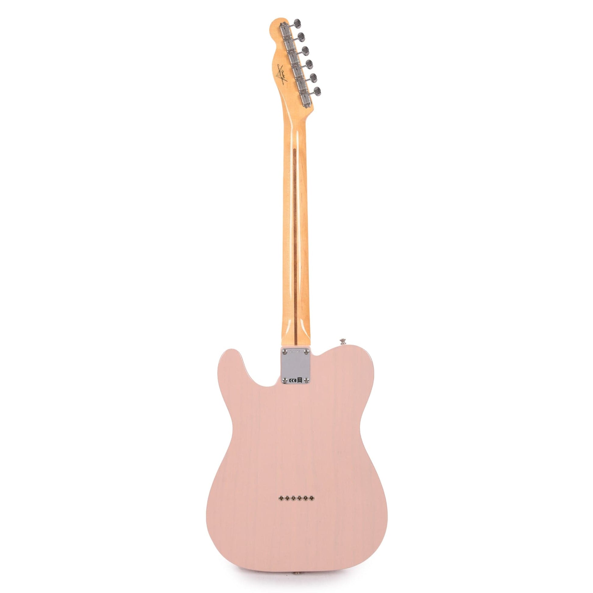 Fender Custom Shop 1955 Telecaster "Chicago Special" Deluxe Closet Classic Faded Trans Shell Pink Electric Guitars / Solid Body