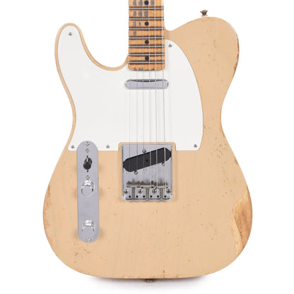 Fender Custom Shop 1955 Telecaster "Chicago Special" LEFTY Heavy Relic Dirty Vintage Blonde Electric Guitars / Solid Body