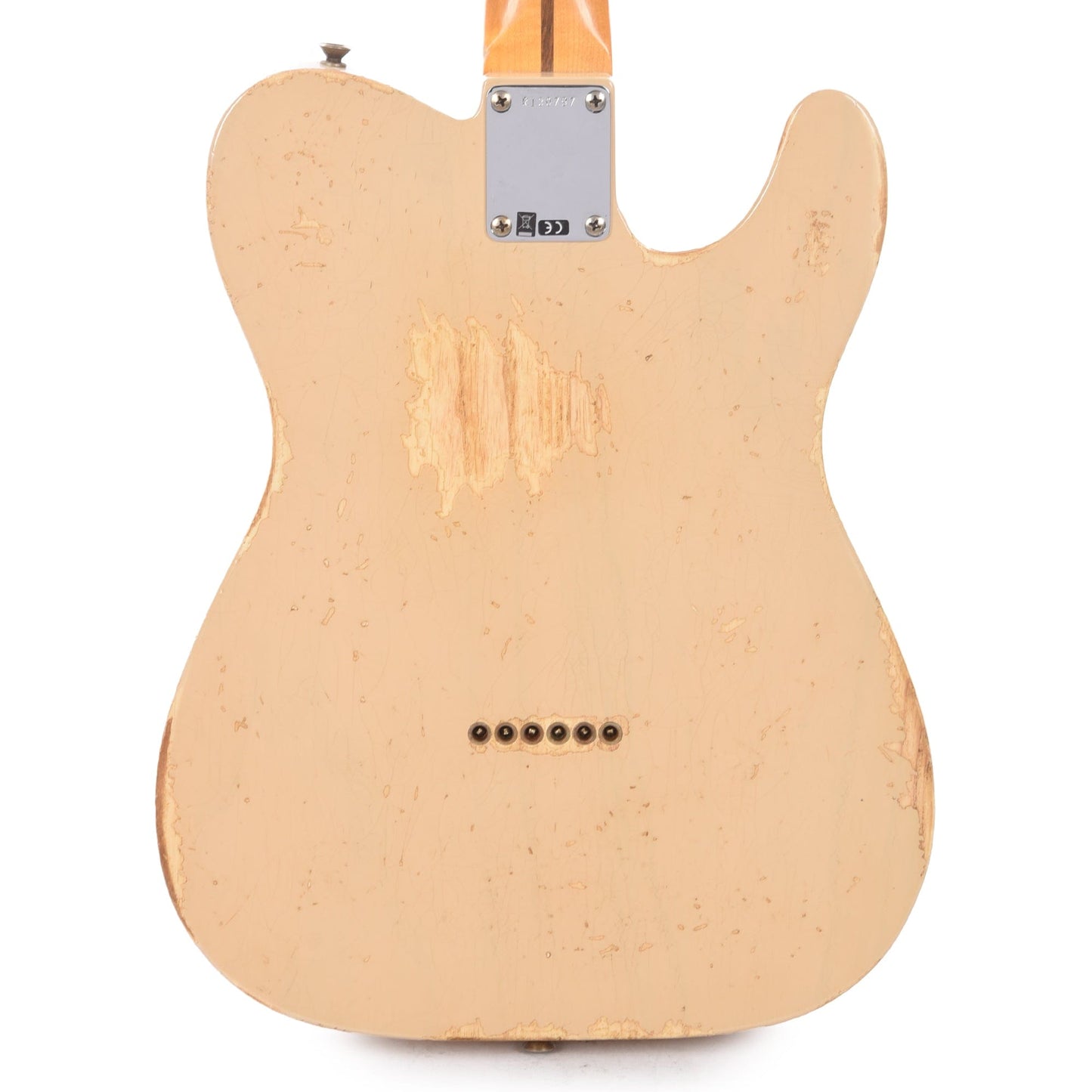 Fender Custom Shop 1955 Telecaster "Chicago Special" LEFTY Heavy Relic Dirty Vintage Blonde Electric Guitars / Solid Body