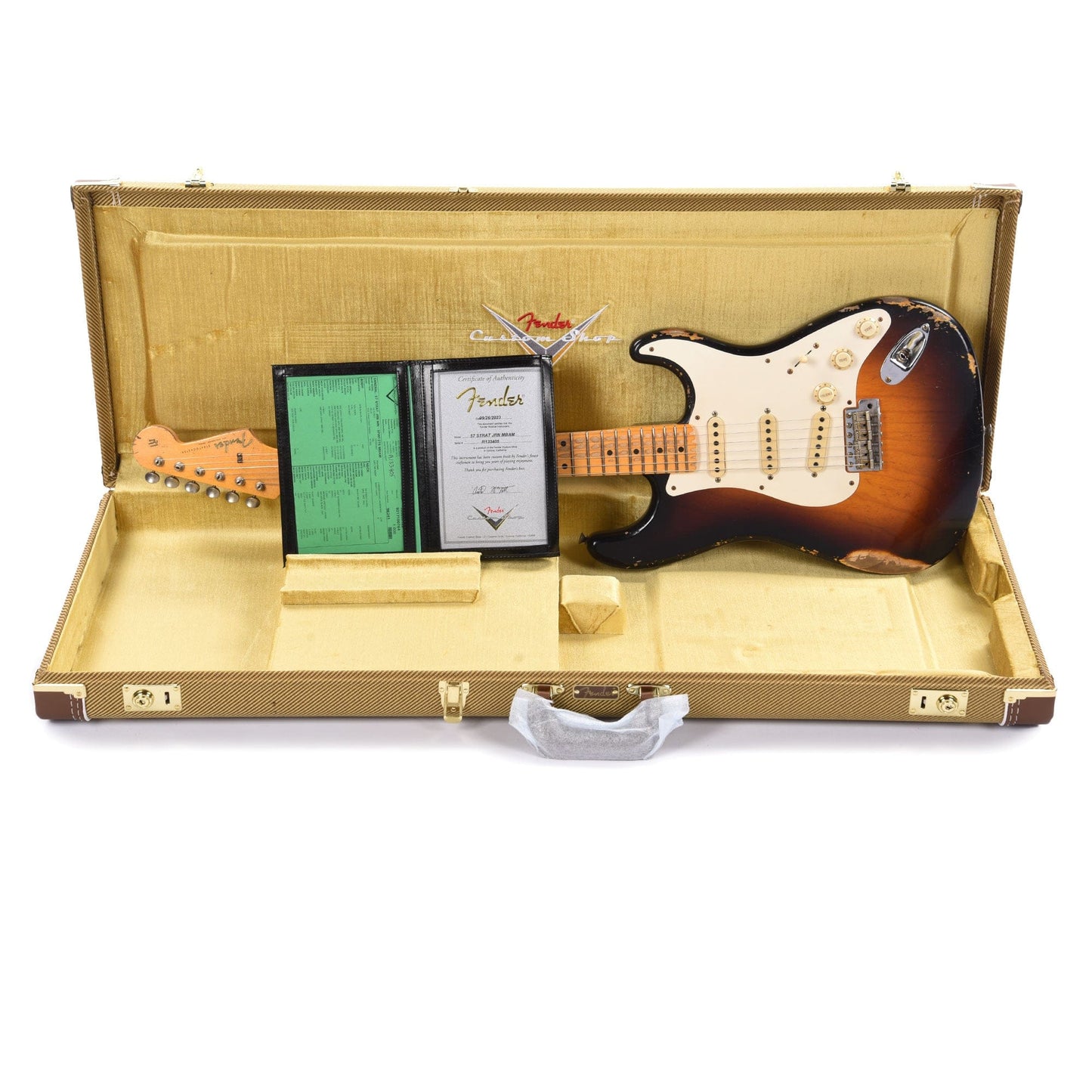 Fender Custom Shop 1957 Stratocaster "Chicago Special" Journeyman Relic Super Faded Wide Fade 2-Color Sunburst Master Built by Austin MacNutt Electric Guitars / Solid Body