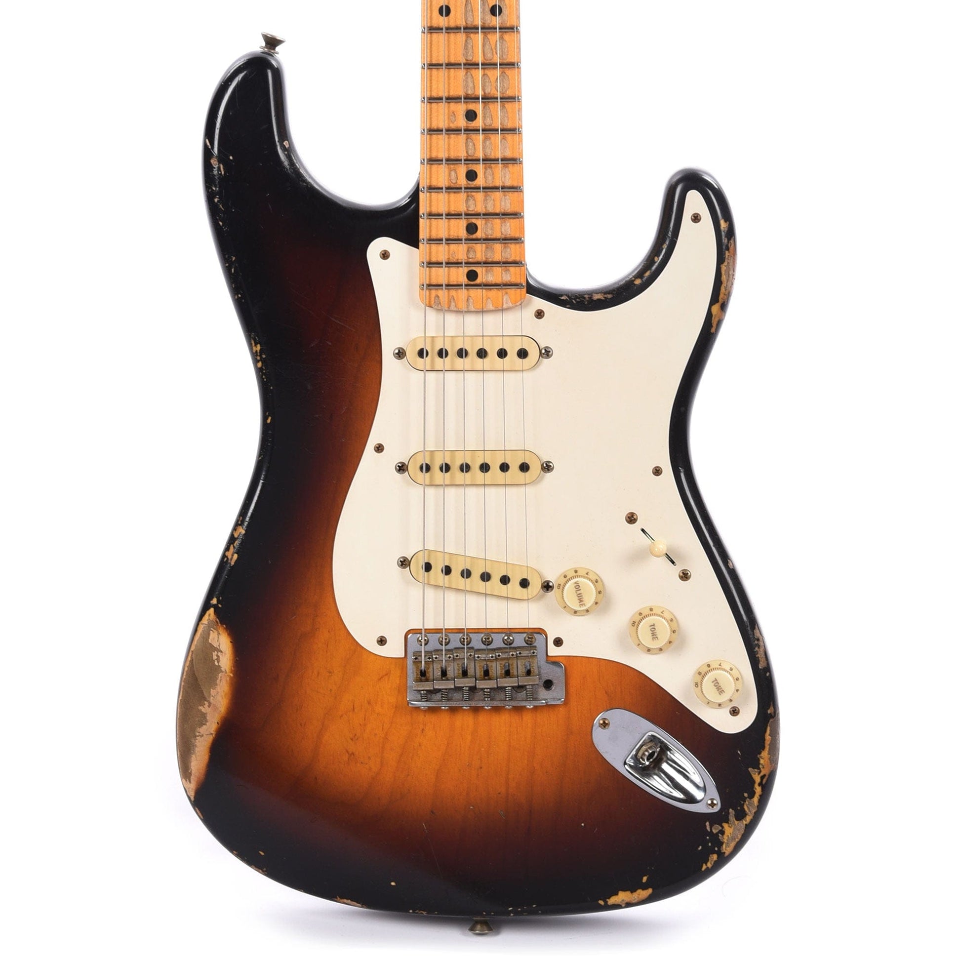 Fender Custom Shop 1957 Stratocaster "Chicago Special" Journeyman Relic Super Faded Wide Fade 2-Color Sunburst Master Built by Austin MacNutt Electric Guitars / Solid Body