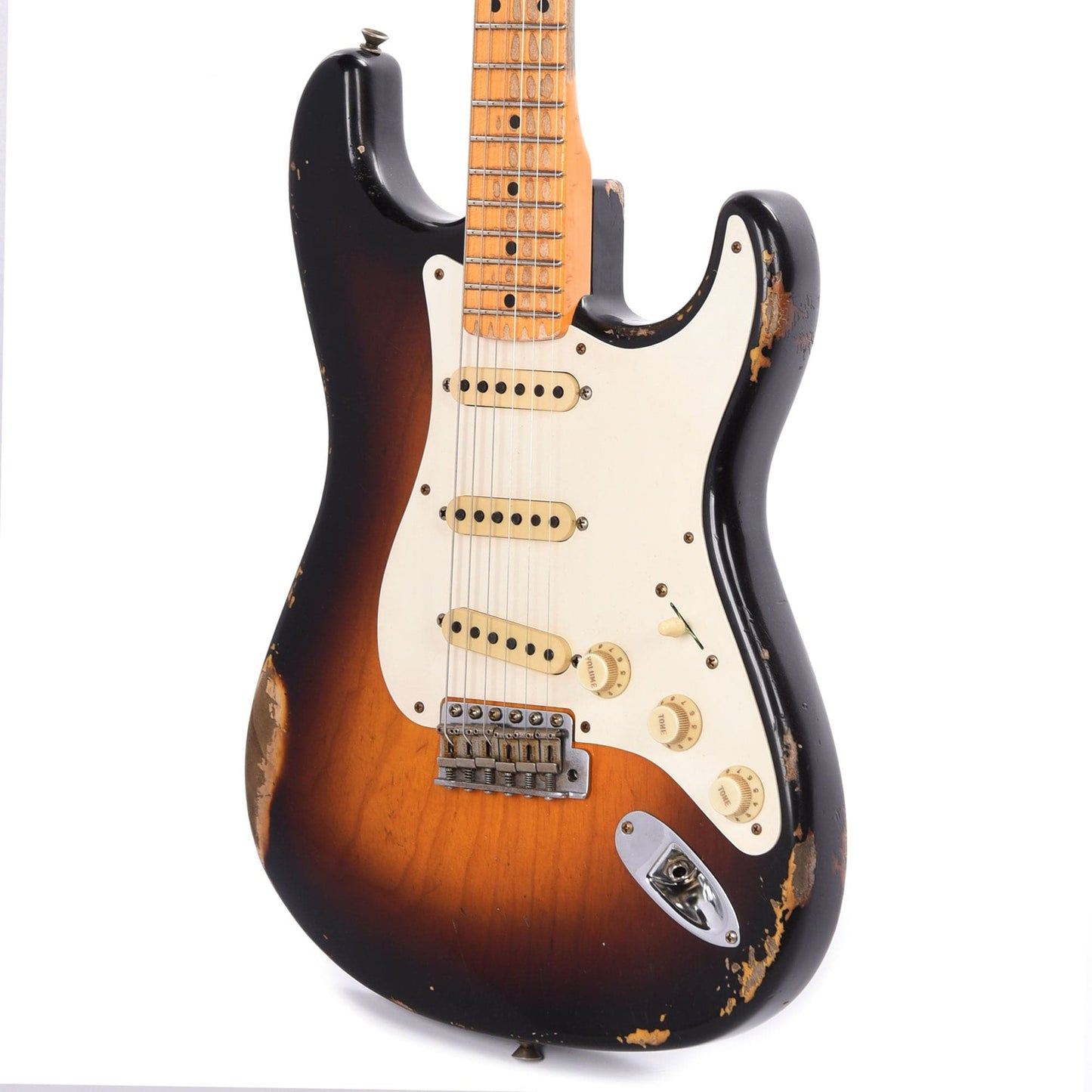 Fender Custom Shop 1957 Stratocaster "Chicago Special" Journeyman Relic Super Faded Wide Fade 2-Color Sunburst Master Built by Austin MacNutt Electric Guitars / Solid Body