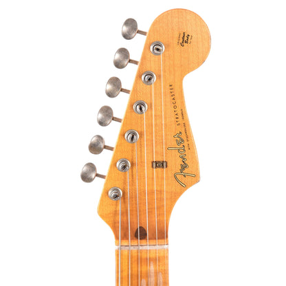 Fender Custom Shop 1957 Stratocaster HSS "Chicago Special" Relic Aged Ebony Transparent Electric Guitars / Solid Body