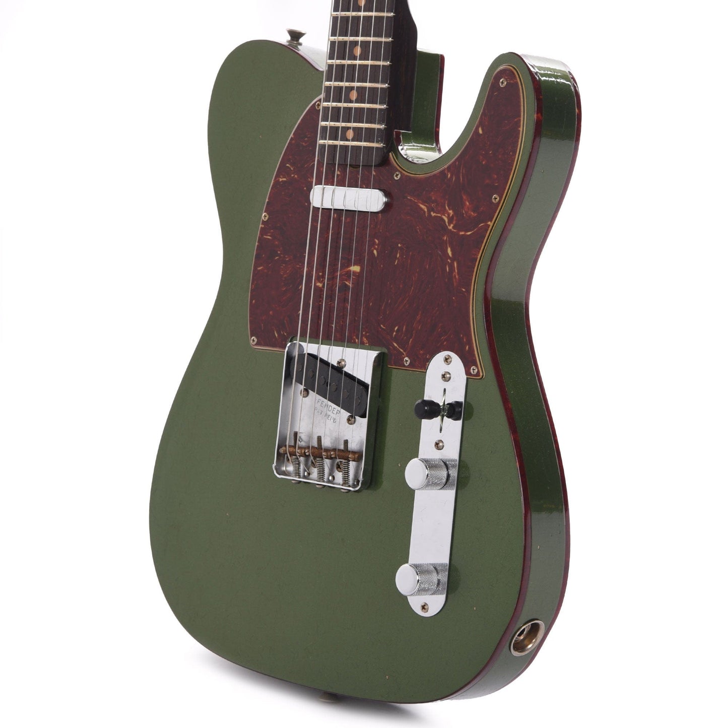 Fender Custom Shop 1959 Custom Telecaster "Chicago Special" Journeyman Aged Cadillac Green w/Indian Rosewood Neck & Tortoise Binding/Pickguard Electric Guitars / Solid Body