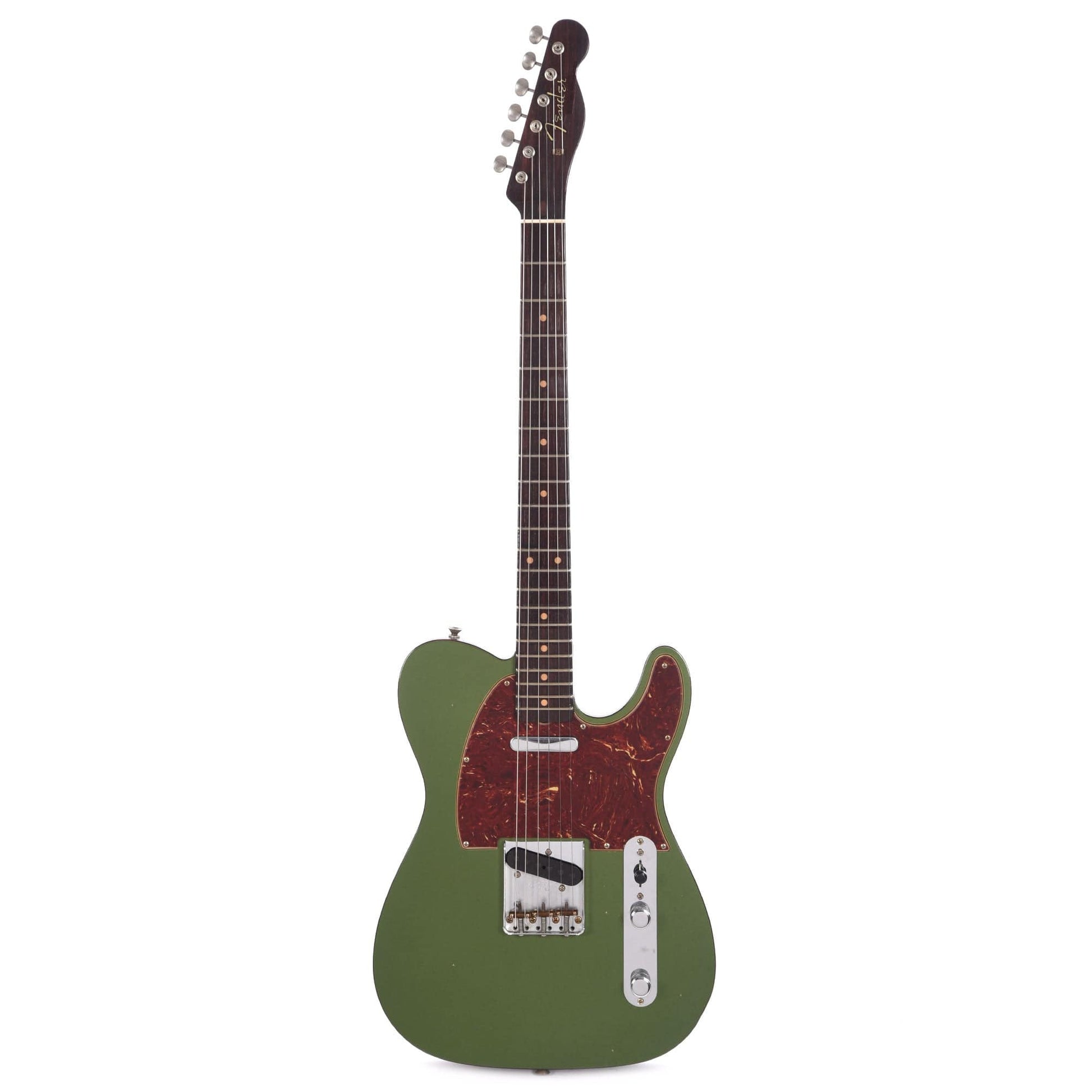 Fender Custom Shop 1959 Custom Telecaster "Chicago Special" Journeyman Aged Cadillac Green w/Indian Rosewood Neck & Tortoise Binding/Pickguard Electric Guitars / Solid Body