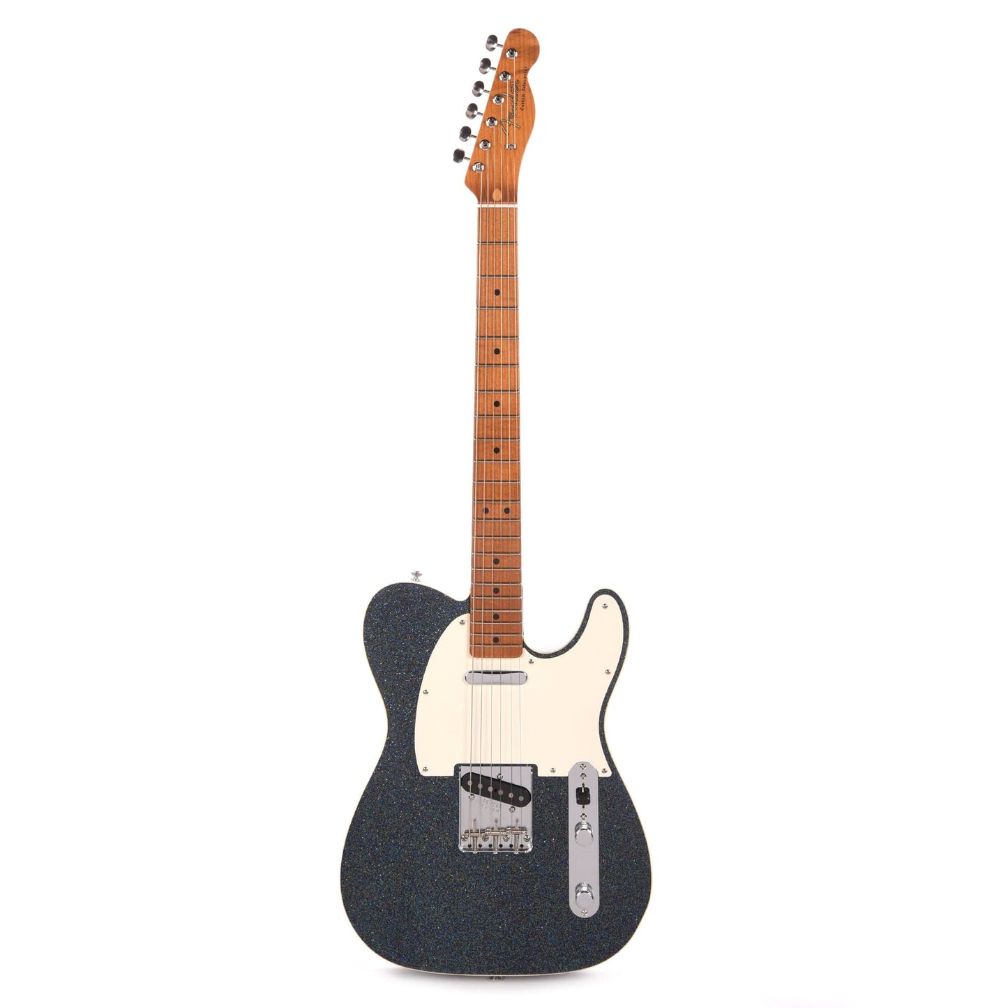 Fender Custom Shop 1959 Custom Telecaster "Chicago Special" NOS Aged Black Holoflake w/Roasted Neck Electric Guitars / Solid Body