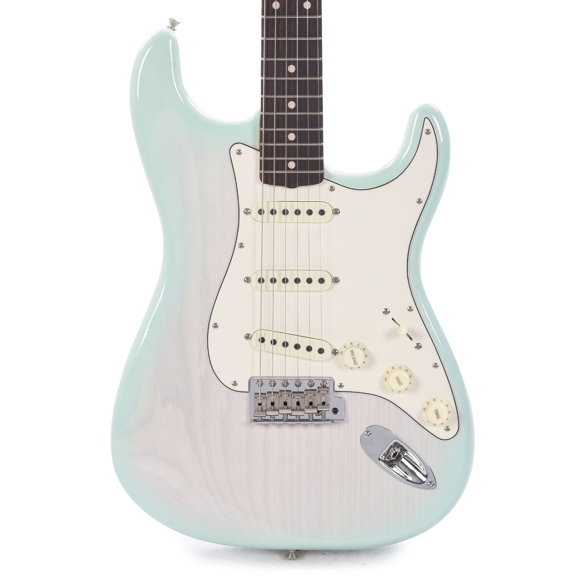 Fender Custom Shop 1960 Stratocaster Ash "Chicago Special" Deluxe Closet Classic Aged Trans White Blonde/Trans Surf Green Burst Electric Guitars / Solid Body