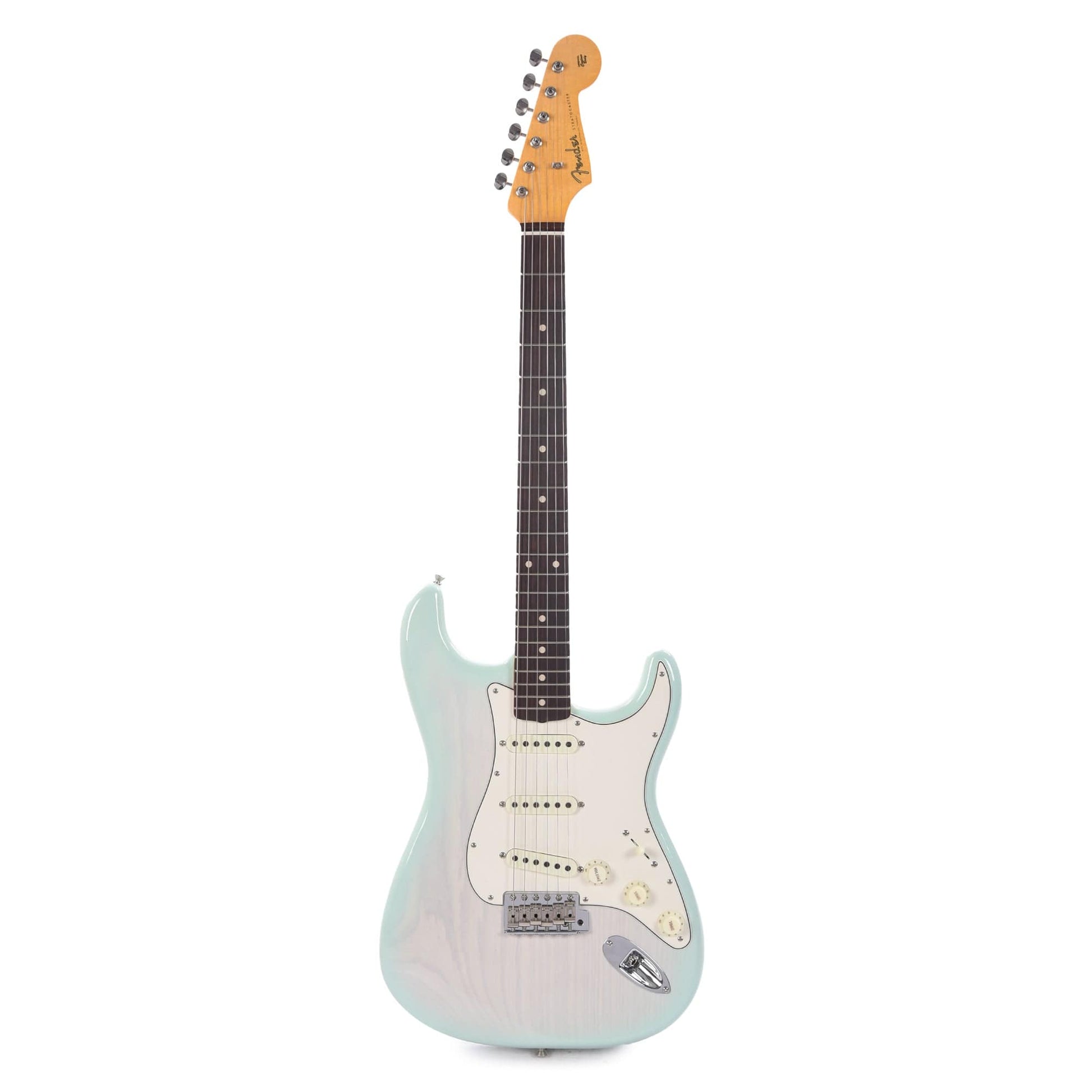 Fender Custom Shop 1960 Stratocaster Ash "Chicago Special" Deluxe Closet Classic Aged Trans White Blonde/Trans Surf Green Burst Electric Guitars / Solid Body