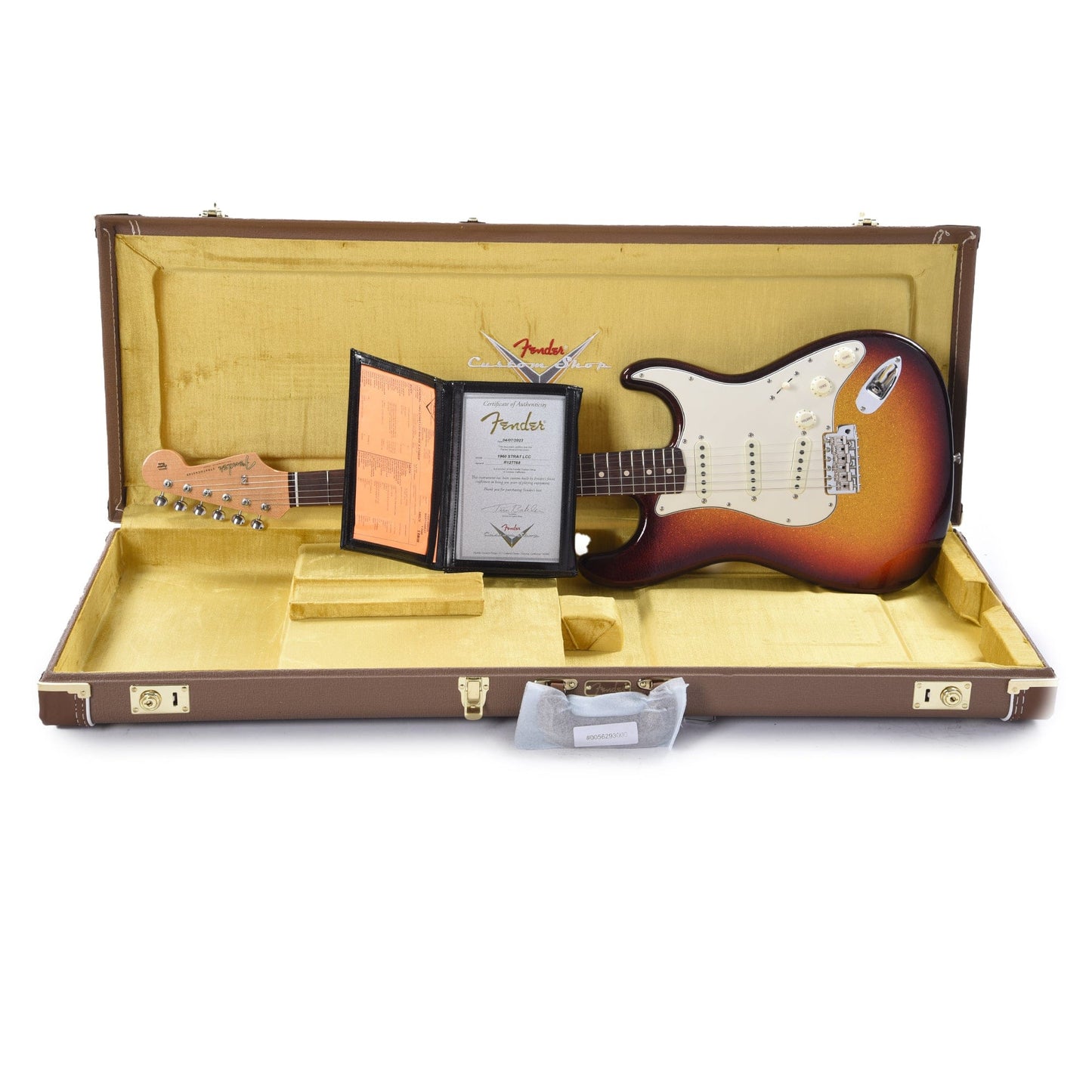 Fender Custom Shop 1960 Stratocaster "Chicago Special" Deluxe Closet Classic Aged 3-Tone Sunburst Sparkle Electric Guitars / Solid Body