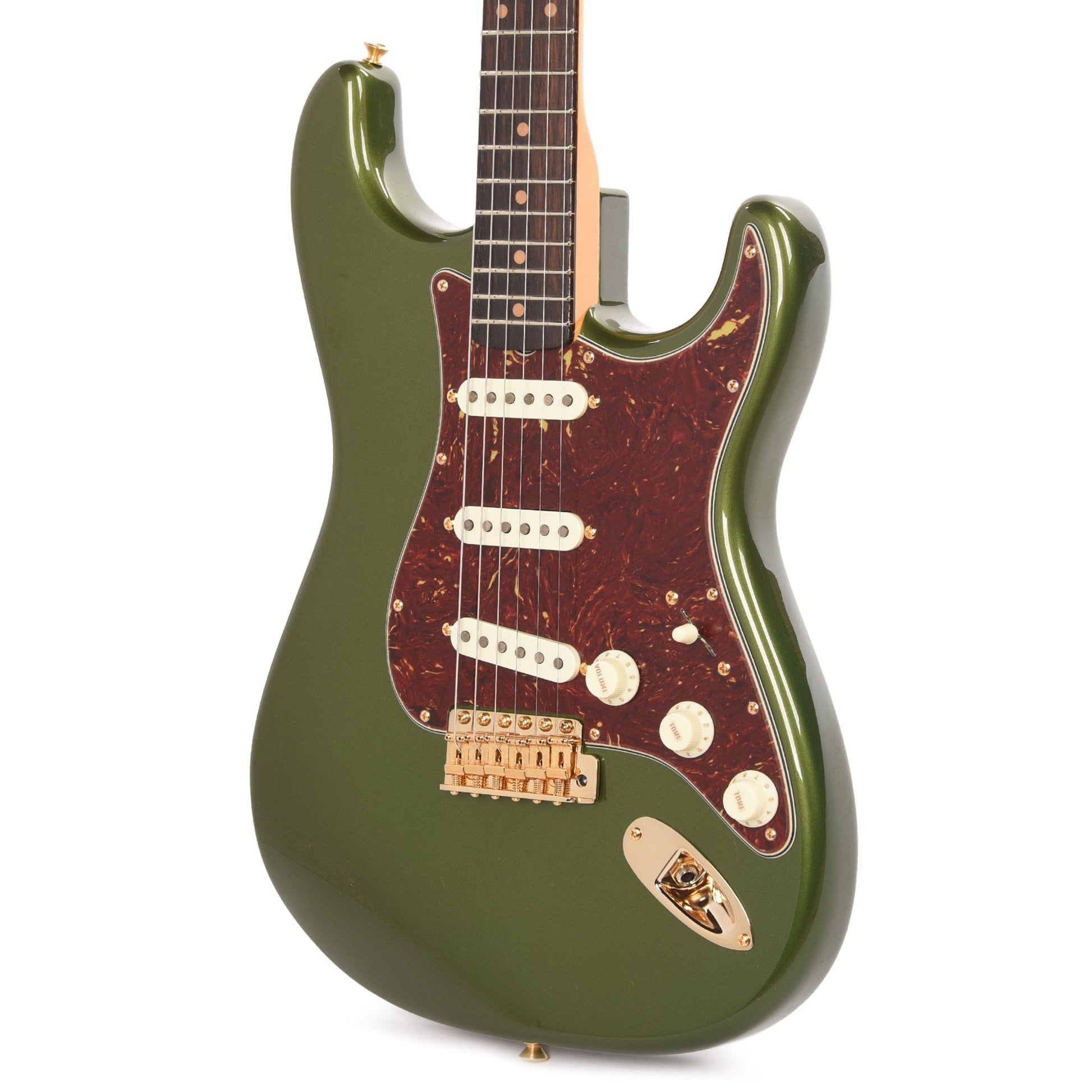 Fender Custom Shop 1960 Stratocaster "Chicago Special" NOS Aged Cadillac Green w/Gold Hardware Electric Guitars / Solid Body