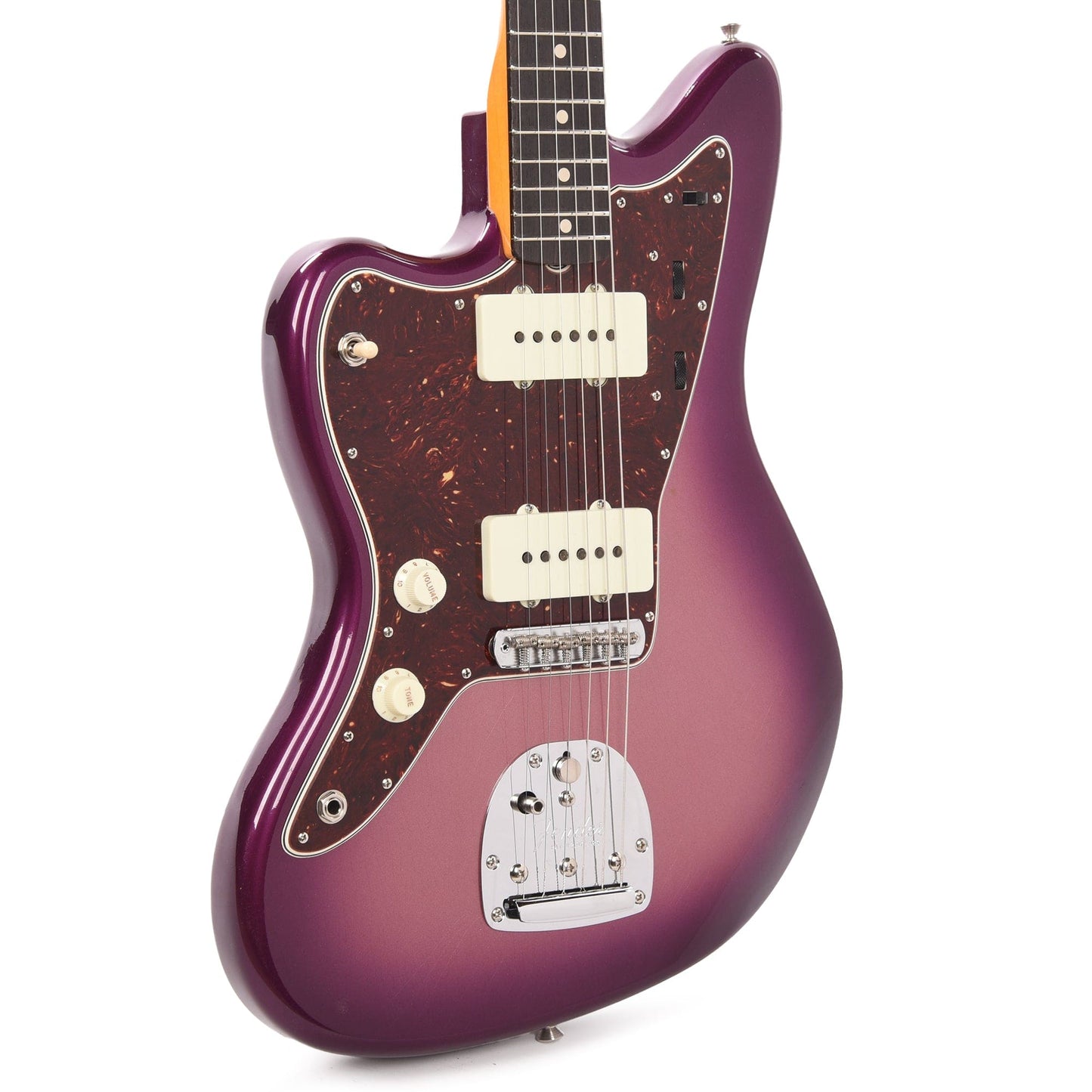 Fender Custom Shop 1962 Jazzmaster "Chicago Special" Deluxe Closet Classic Aged Burgundy Mist Metallic w/Purple Metallic Burst LEFTY Electric Guitars / Solid Body