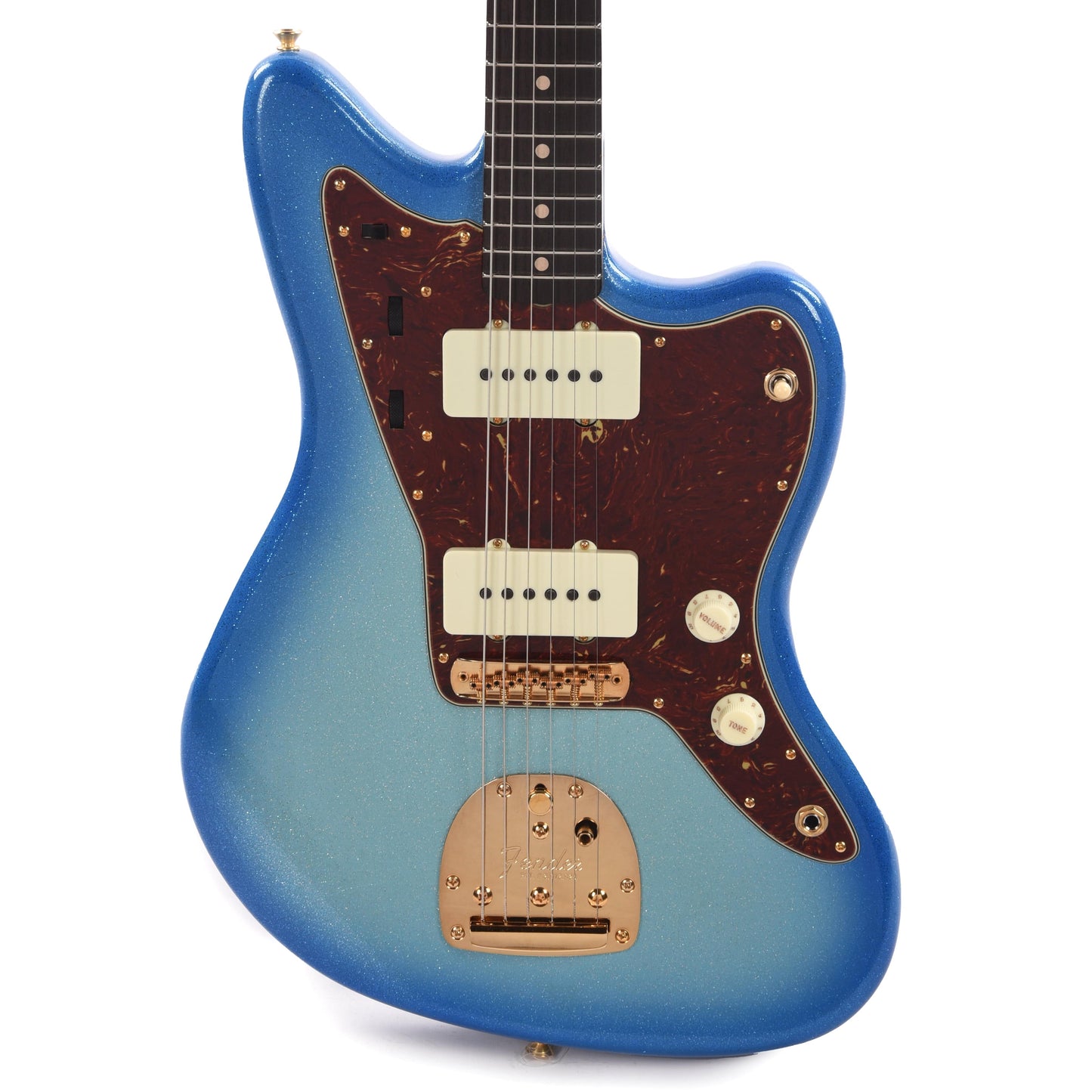 Fender Custom Shop 1962 Jazzmaster "Chicago Special" Deluxe Closet Classic Super Aged Daphne Blue Sparkle w/Blue Sparkle Burst & Gold Hardware Electric Guitars / Solid Body