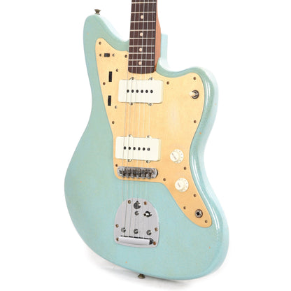 Fender Custom Shop 1962 Jazzmaster "Chicago Special" Journeyman Aged Daphne Blue Sparkle w/Roasted Maple Neck Electric Guitars / Solid Body