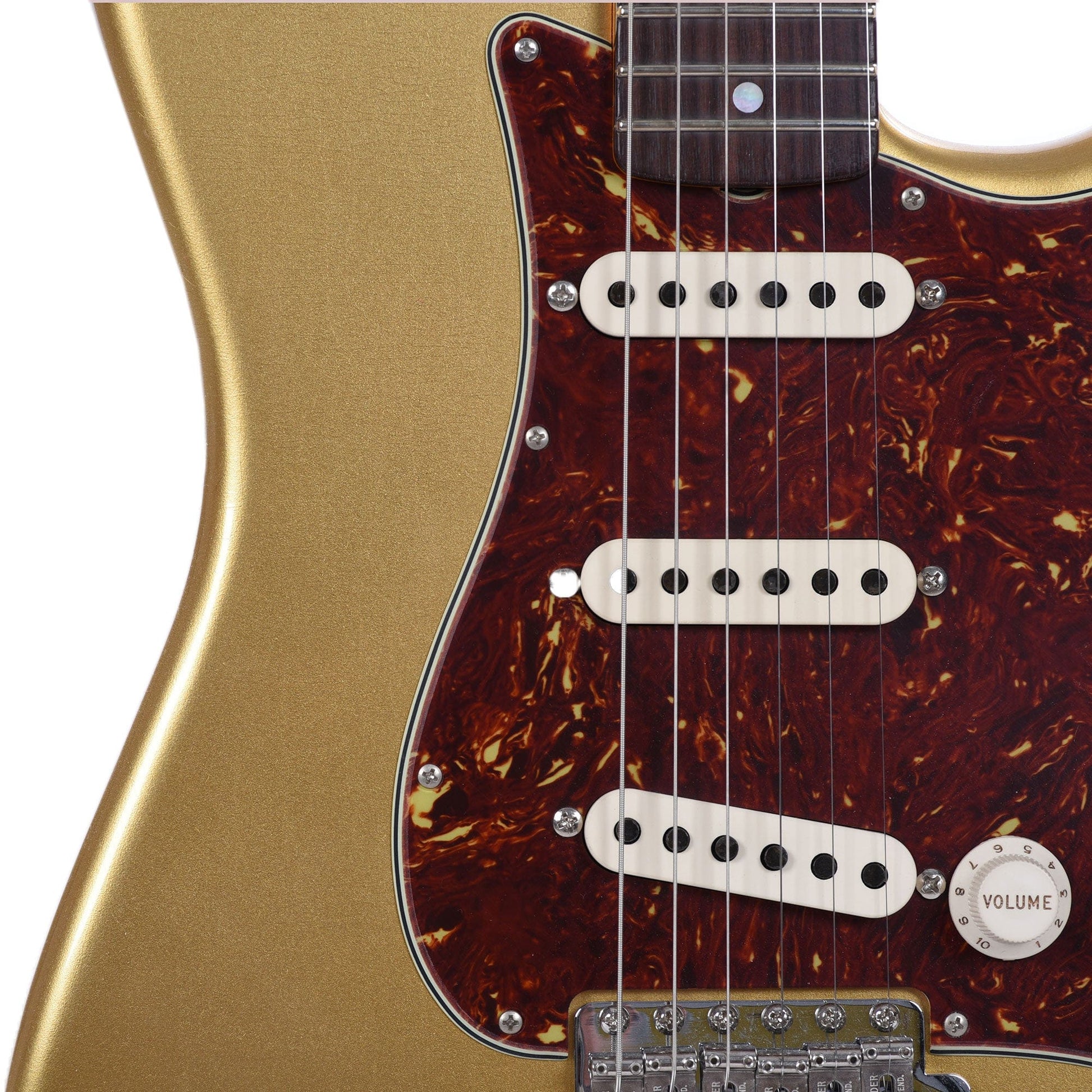 Fender Custom Shop 1963 Stratocaster Deluxe Closet Classic Aged Aztec Gold Master Built by Dennis Galuszka Electric Guitars / Solid Body