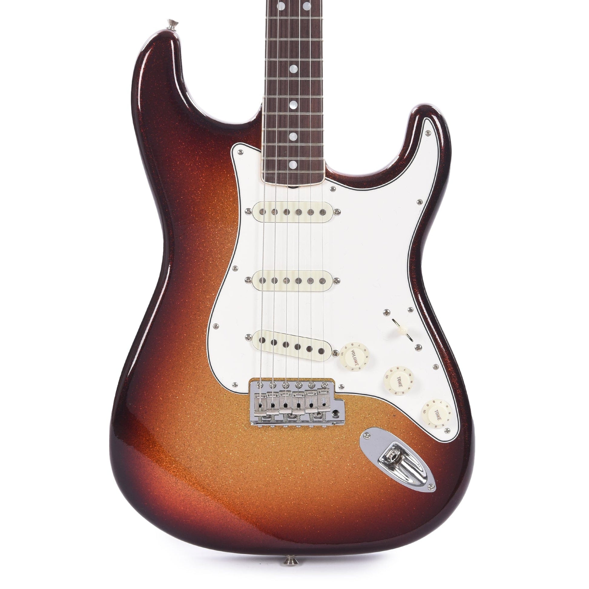 Fender Custom Shop 1965 Stratocaster "Chicago Special" Ash DCC Aged 3-Color Sunburst Sparkle w/Roasted Bound Neck Electric Guitars / Solid Body