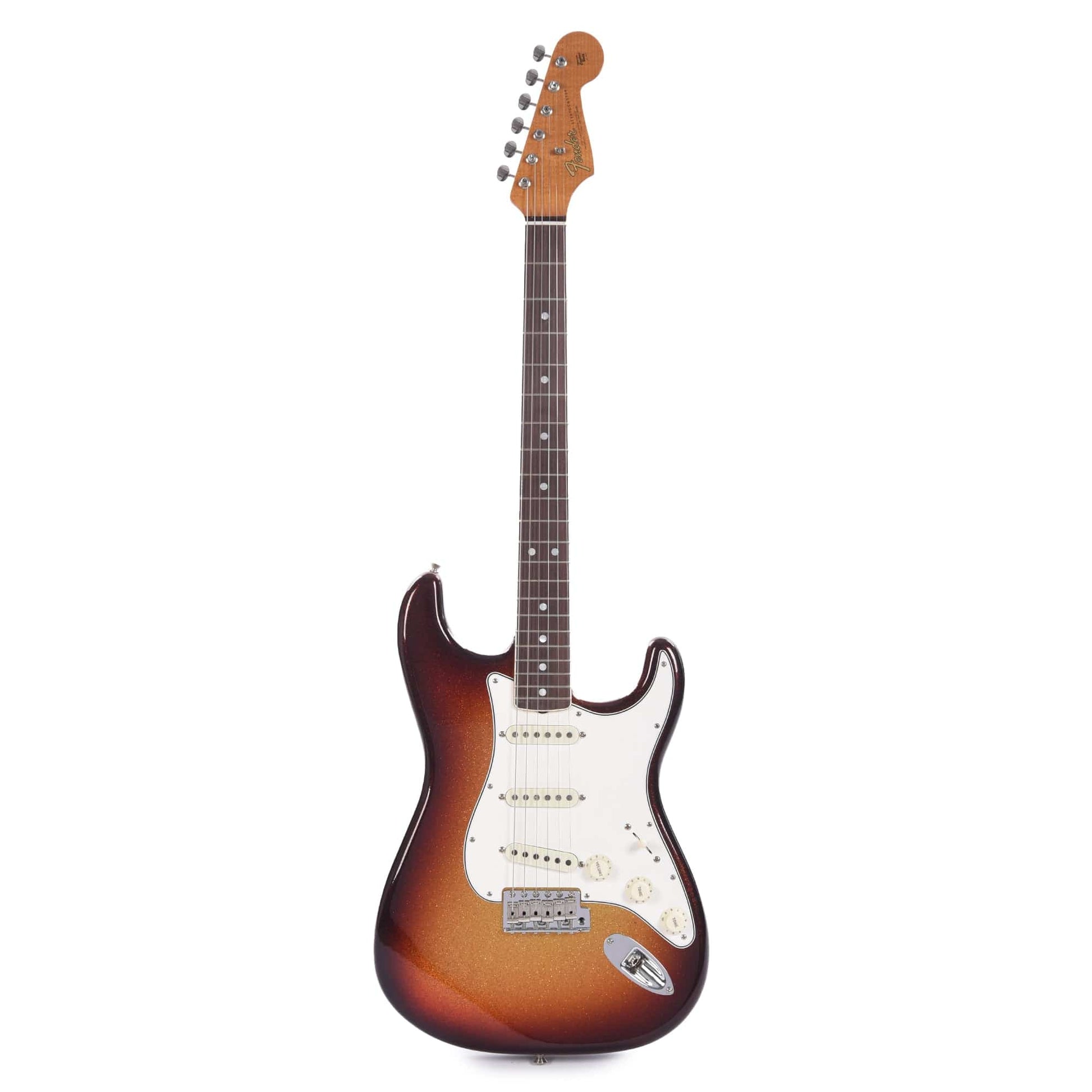 Fender Custom Shop 1965 Stratocaster "Chicago Special" Ash DCC Aged 3-Color Sunburst Sparkle w/Roasted Bound Neck Electric Guitars / Solid Body