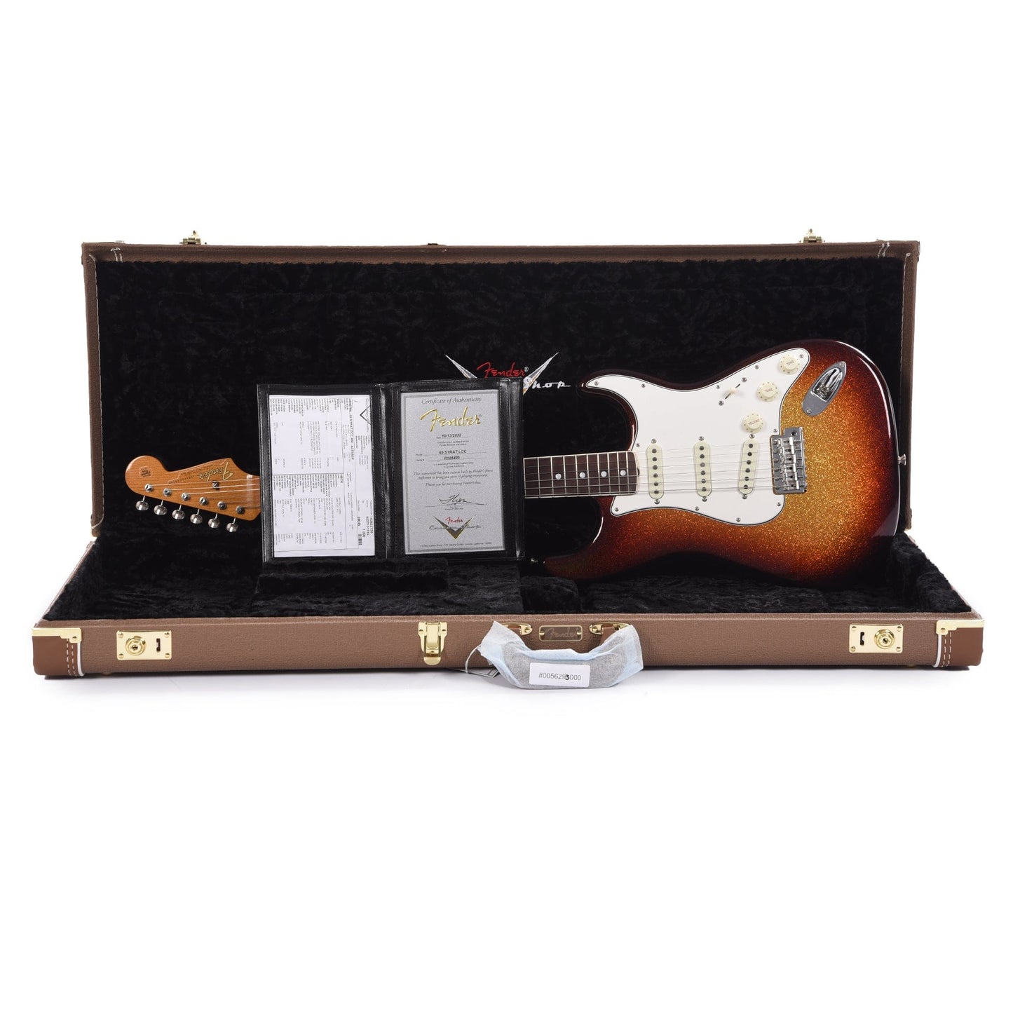 Fender Custom Shop 1965 Stratocaster "Chicago Special" Ash DCC Aged 3-Color Sunburst Sparkle w/Roasted Bound Neck Electric Guitars / Solid Body