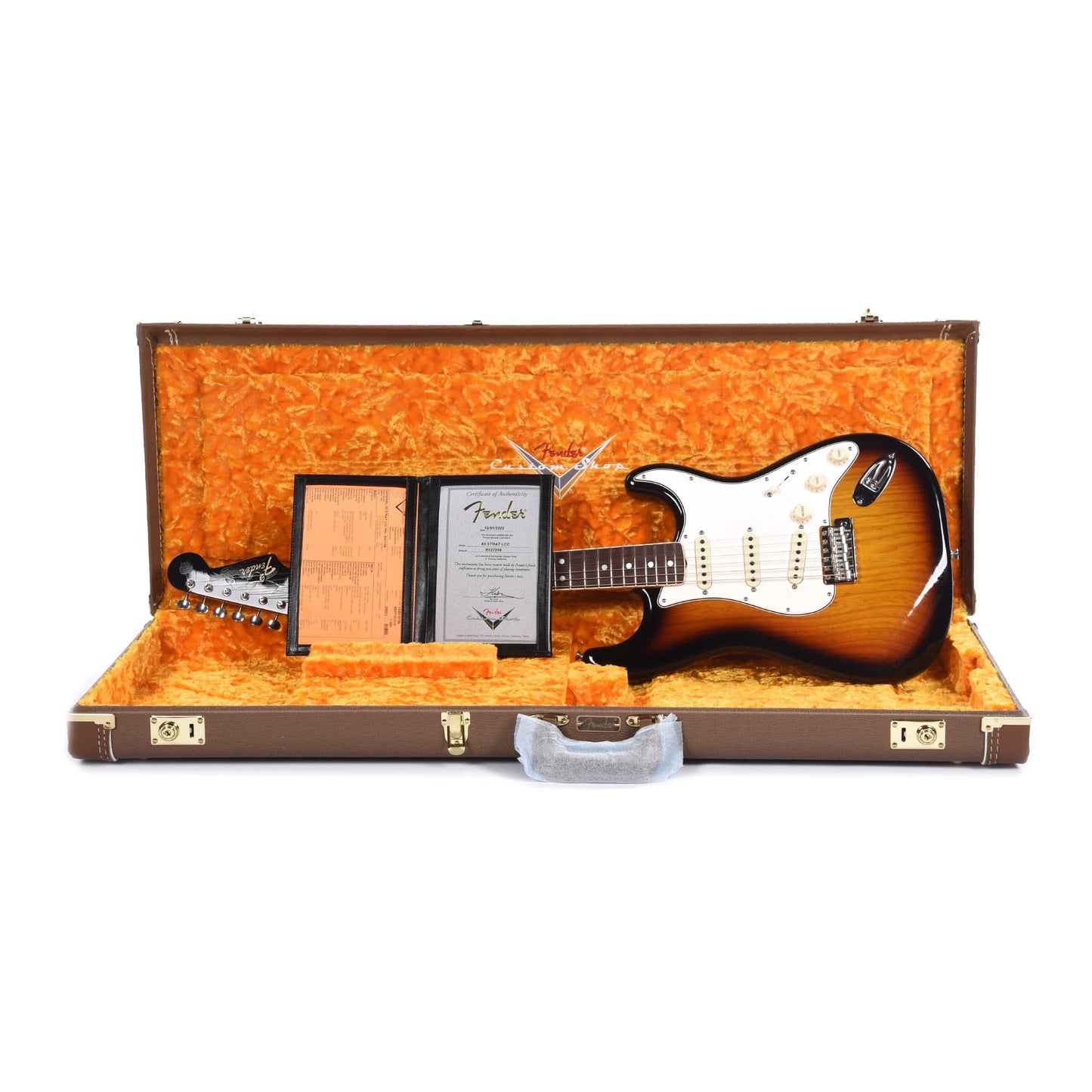 Fender Custom Shop 1965 Stratocaster "Chicago Special" Ash Deluxe Closet Classic Super Aged 3-Color Sunburst w/Roasted Bound Neck & Black Painted Headcap Electric Guitars / Solid Body