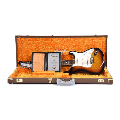 Fender Custom Shop 1965 Stratocaster "Chicago Special" Ash Deluxe Closet Classic Super Aged 3-Color Sunburst w/Roasted Bound Neck & Black Painted Headcap Electric Guitars / Solid Body