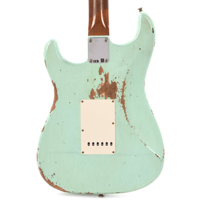 Fender Custom Shop 1965 Stratocaster "Chicago Special" Heavy Relic Faded Surf Green w/Roasted Bound Neck Electric Guitars / Solid Body