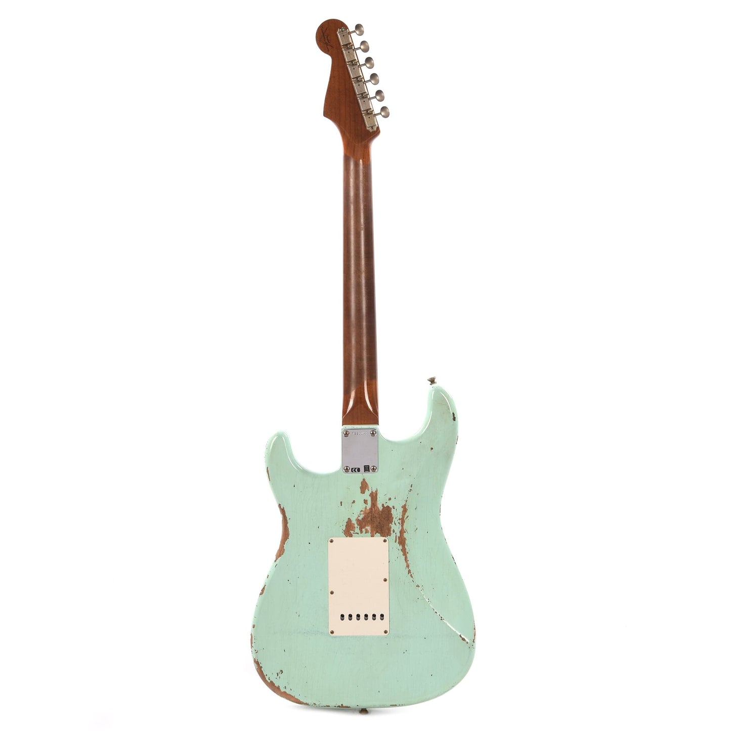 Fender Custom Shop 1965 Stratocaster "Chicago Special" Heavy Relic Faded Surf Green w/Roasted Bound Neck Electric Guitars / Solid Body