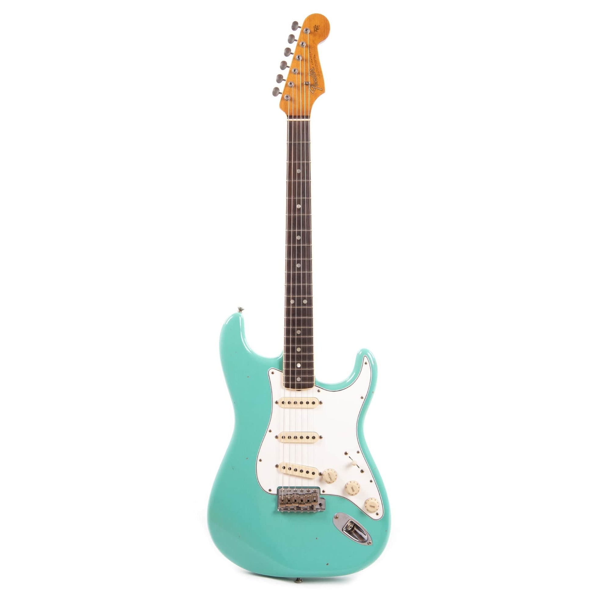 Fender Custom Shop 1965 Stratocaster "Chicago Special" Journeyman Relic Aged Seafoam Green w/Roasted Bound Neck Electric Guitars / Solid Body