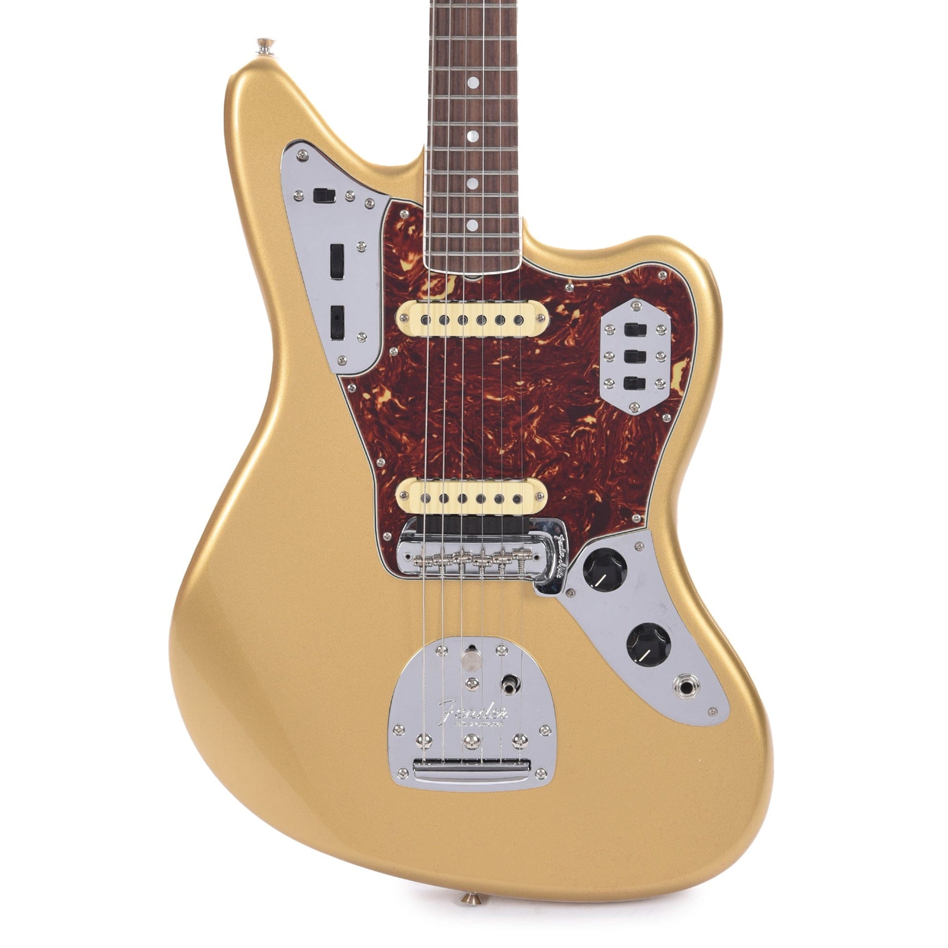 Fender Custom Shop 1966 Jaguar Deluxe Closet Classic Aztec Gold (Serial #Z562318) Electric Guitars / Solid Body