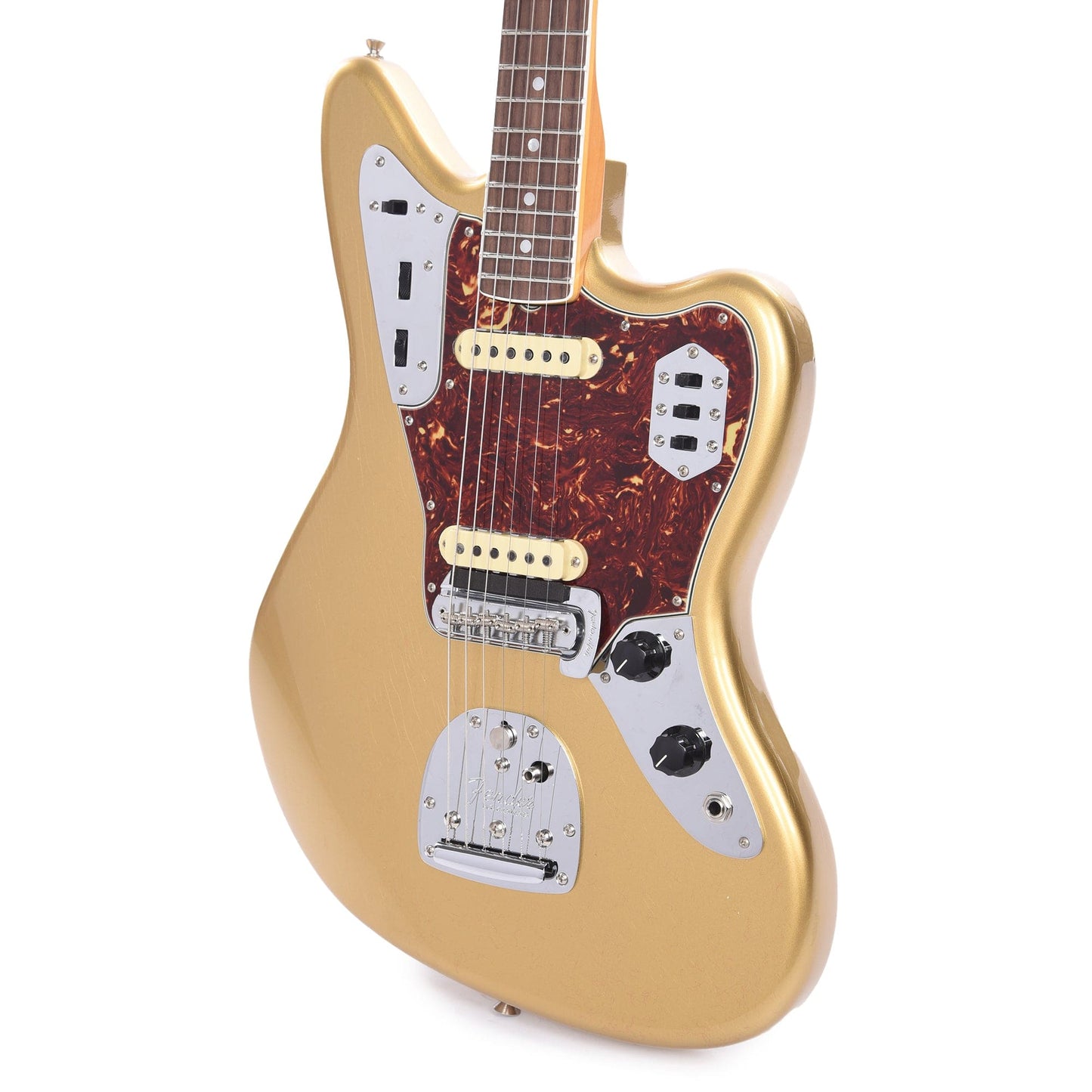 Fender Custom Shop 1966 Jaguar Deluxe Closet Classic Aztec Gold (Serial #Z562318) Electric Guitars / Solid Body