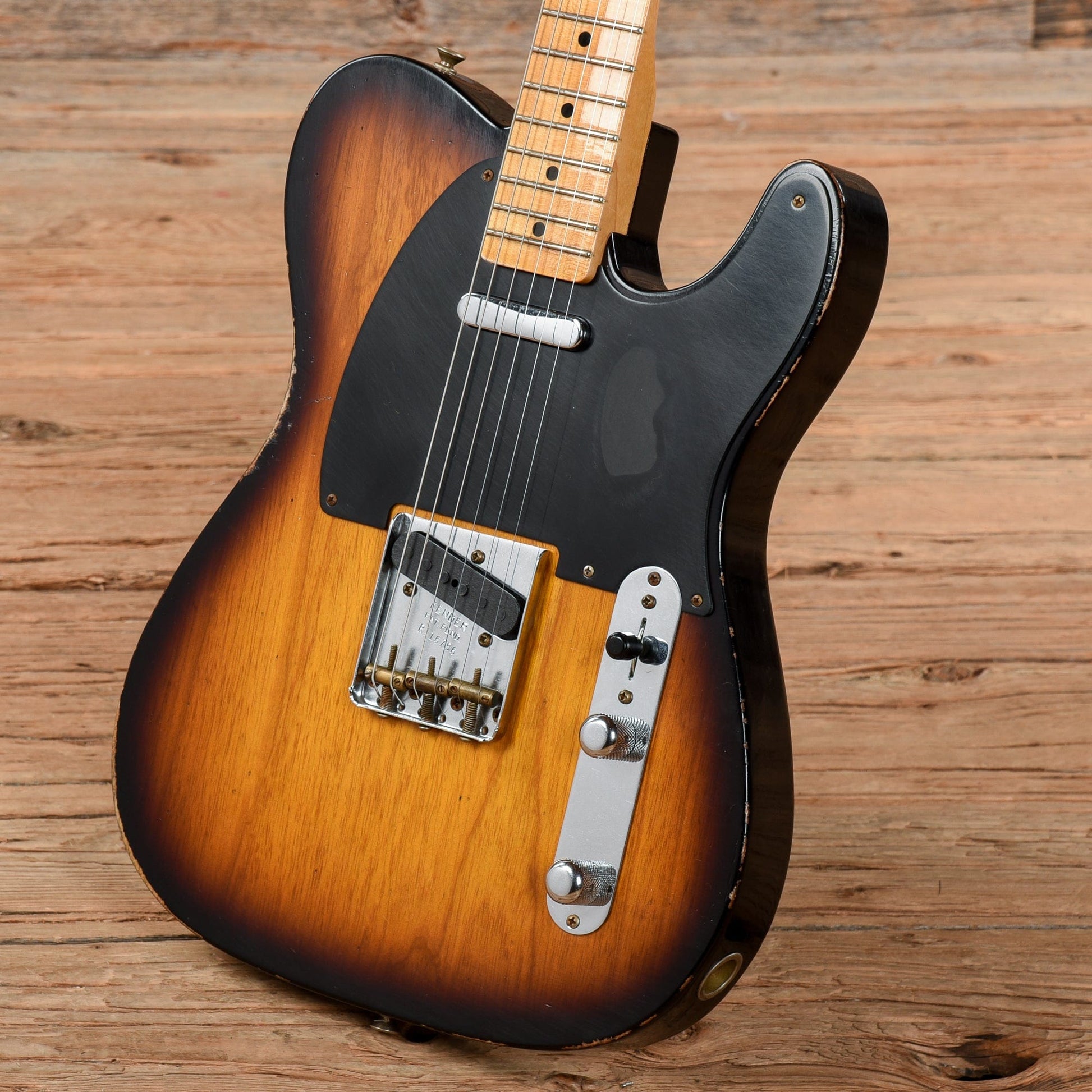 Fender Custom Shop '50s Reissue Telecaster Relic 2-Color Sunburst 2022 Electric Guitars / Solid Body