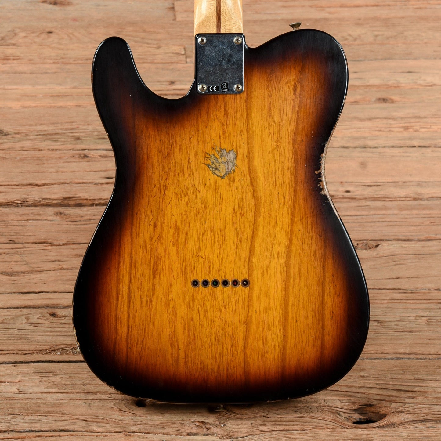 Fender Custom Shop '50s Reissue Telecaster Relic 2-Color Sunburst 2022 Electric Guitars / Solid Body