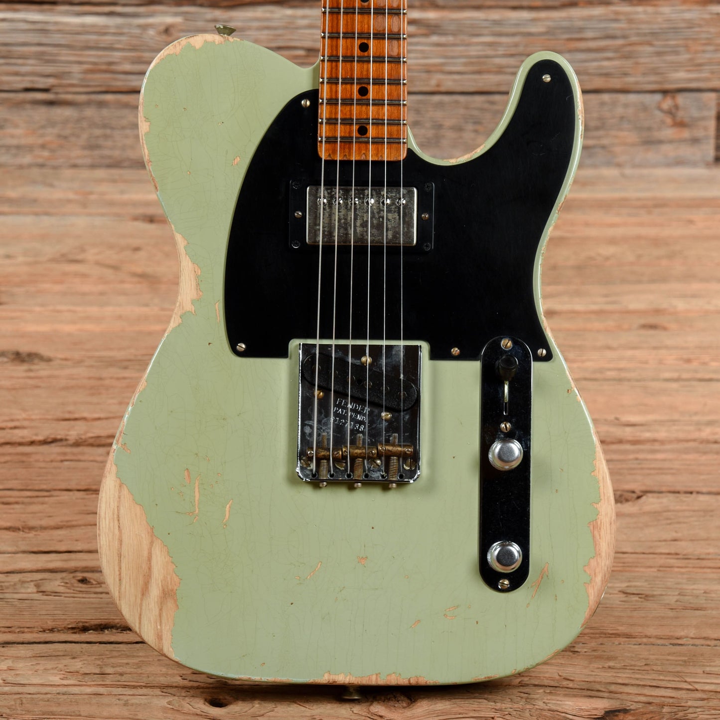 Fender Custom Shop '52 Telecaster Heavy Relic Aged Surf Green 2023 Electric Guitars / Solid Body