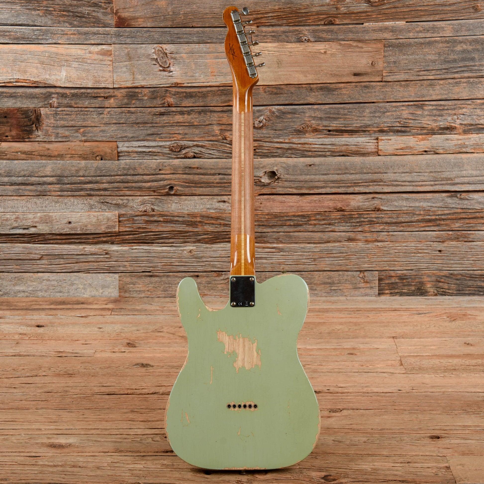 Fender Custom Shop '52 Telecaster Heavy Relic Aged Surf Green 2023 Electric Guitars / Solid Body