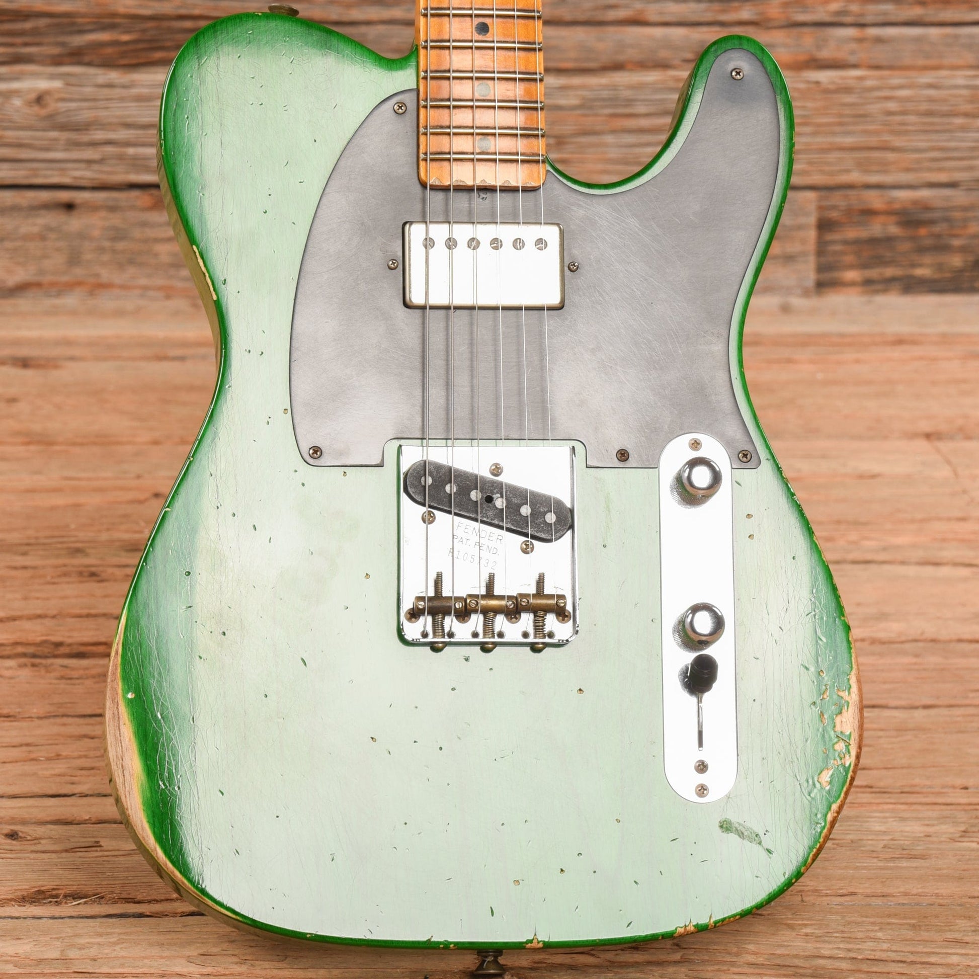 Fender Custom Shop '52 Telecaster Relic Emerald Green Transparent 2020 Electric Guitars / Solid Body