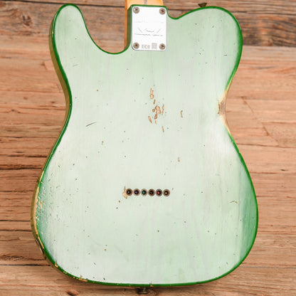 Fender Custom Shop '52 Telecaster Relic Emerald Green Transparent 2020 Electric Guitars / Solid Body