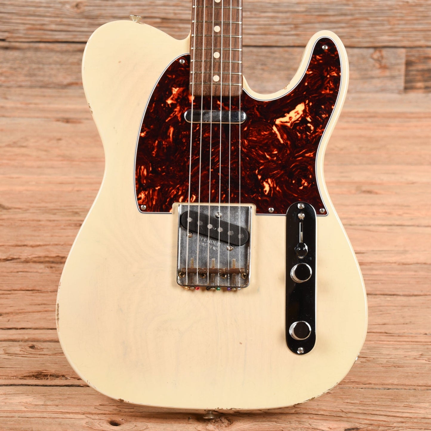 Fender Custom Shop 59 Custom Esquire Relic Blonde Electric Guitars / Solid Body