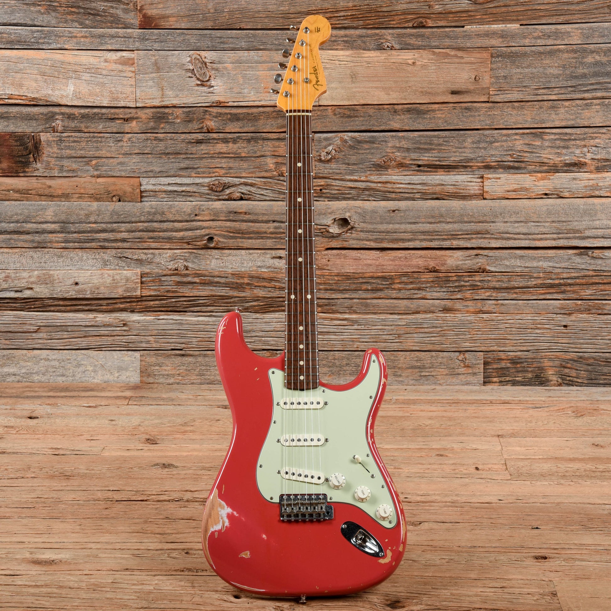 Fender Custom Shop '60 Stratocaster Relic Tahitian Coral 2012 Electric Guitars / Solid Body