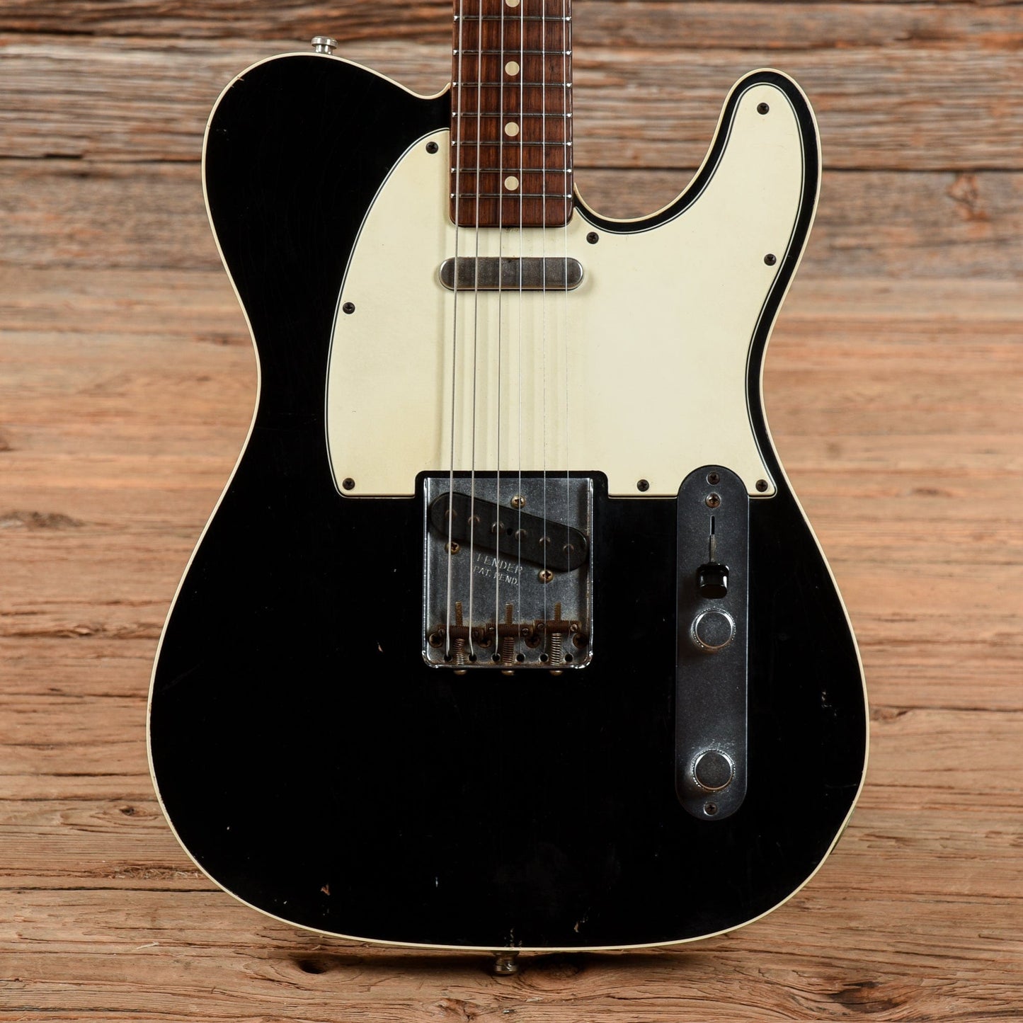 Fender Custom Shop '60 Telecaster Custom Relic Black 2008 Electric Guitars / Solid Body