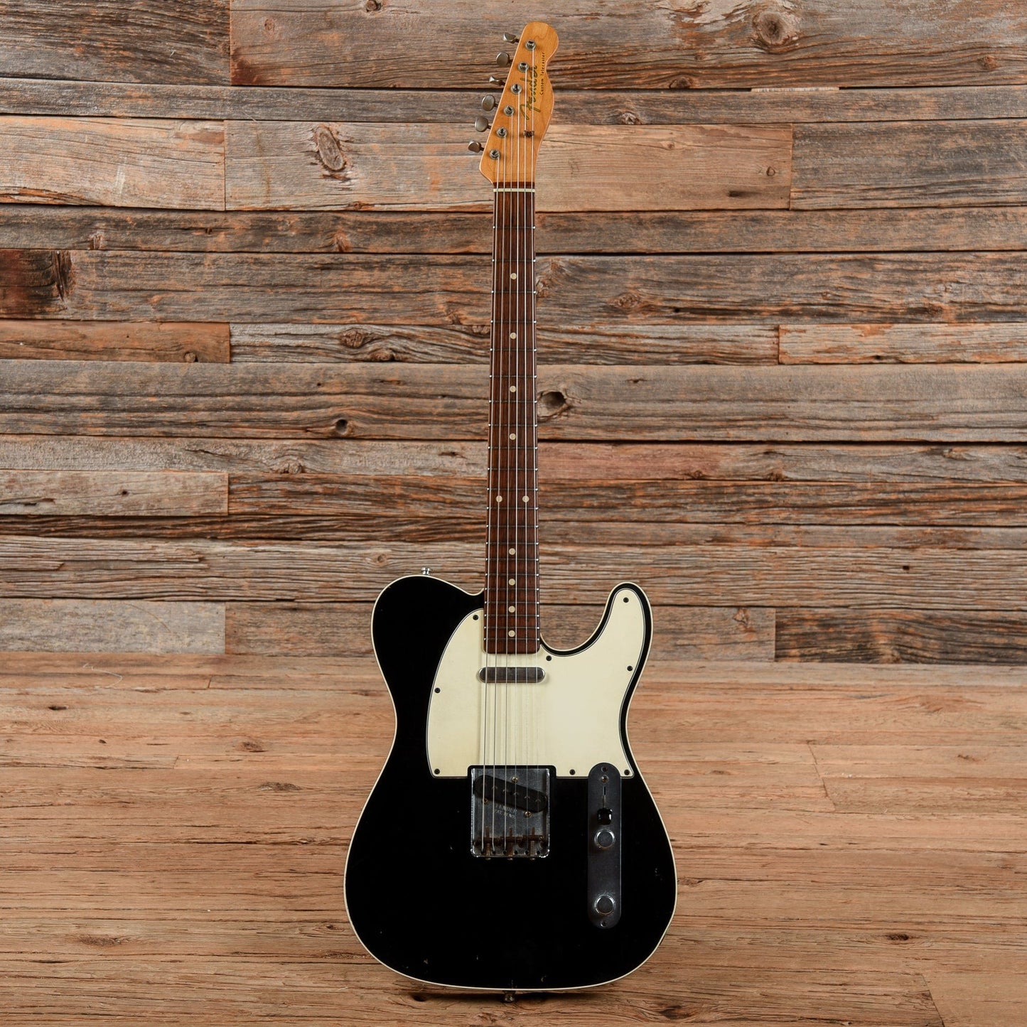 Fender Custom Shop '60 Telecaster Custom Relic Black 2008 Electric Guitars / Solid Body