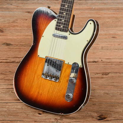 Fender Custom Shop '61 Telecaster Custom Journeyman Relic Sunburst 2021 Electric Guitars / Solid Body