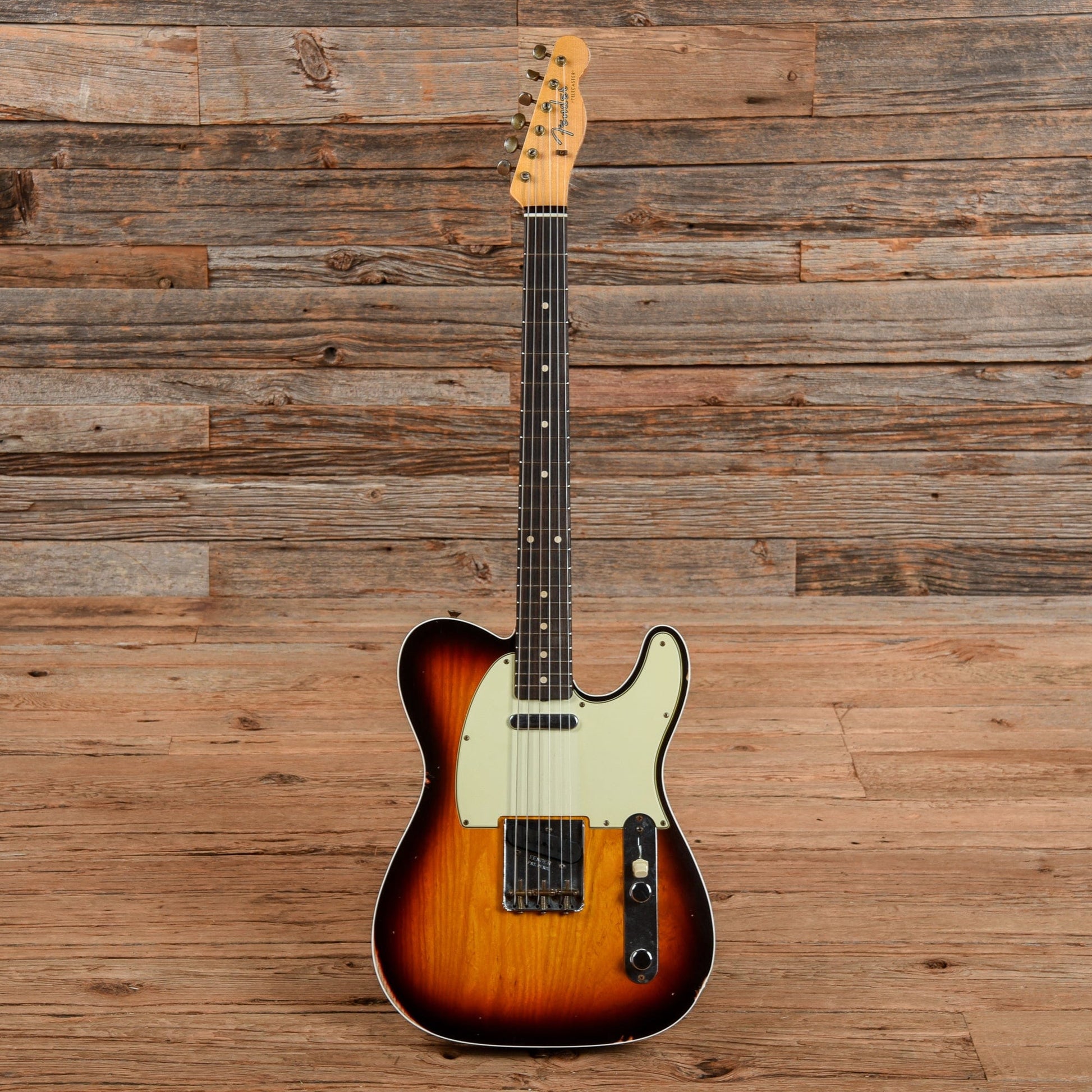 Fender Custom Shop '61 Telecaster Custom Journeyman Relic Sunburst 2021 Electric Guitars / Solid Body