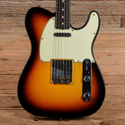 Fender Custom Shop '61 Telecaster Journeyman Relic Sunburst 2021 Electric Guitars / Solid Body