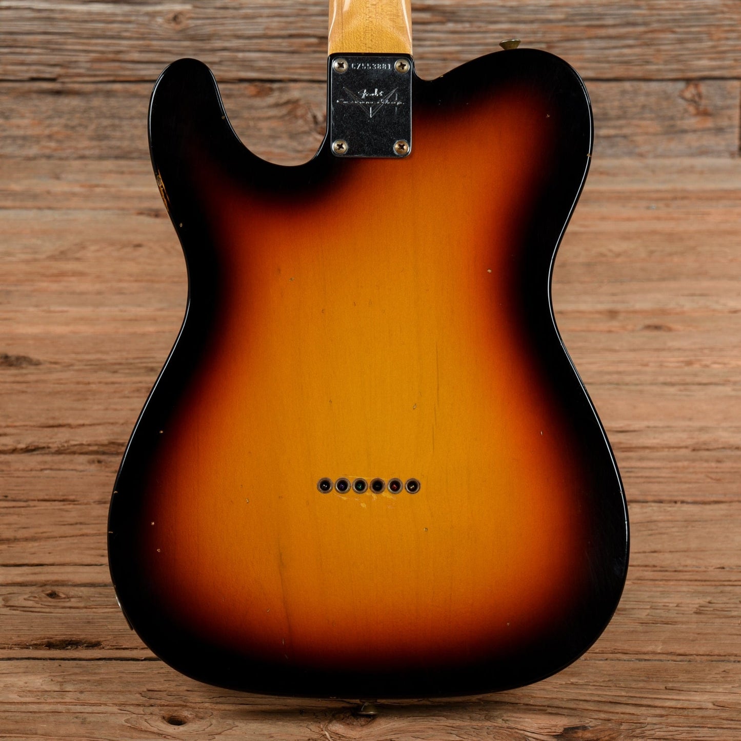 Fender Custom Shop '61 Telecaster Journeyman Relic Sunburst 2021 Electric Guitars / Solid Body