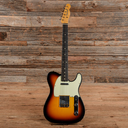 Fender Custom Shop '61 Telecaster Journeyman Relic Sunburst 2021 Electric Guitars / Solid Body